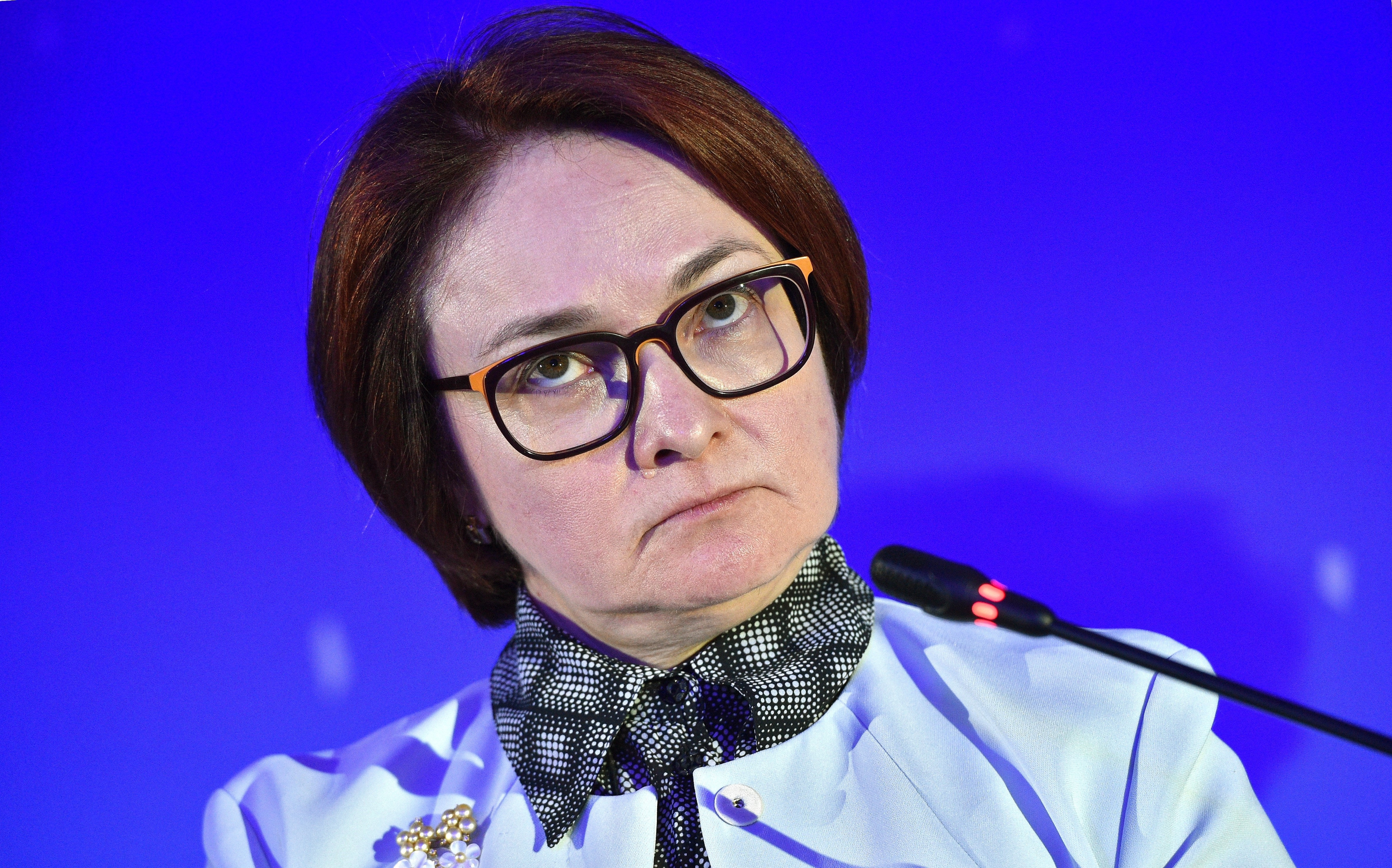 Elvira Nabiullina, presidente del Banco Central de Rusia y economista de confianza de Vladimir Putin

