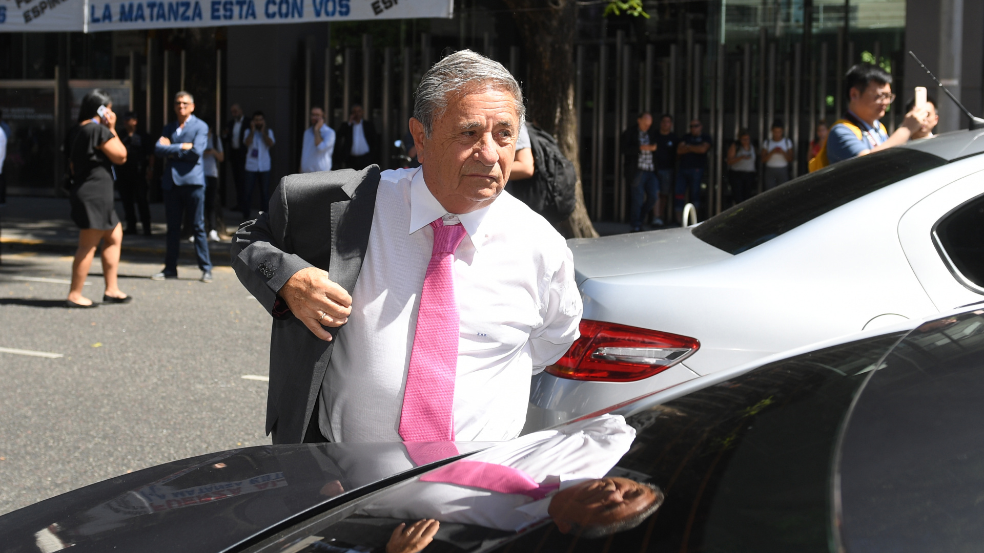 El ex presidente Eduardo Duhalde está dentro de la lista de los vacunados (Maximiliano Luna)
