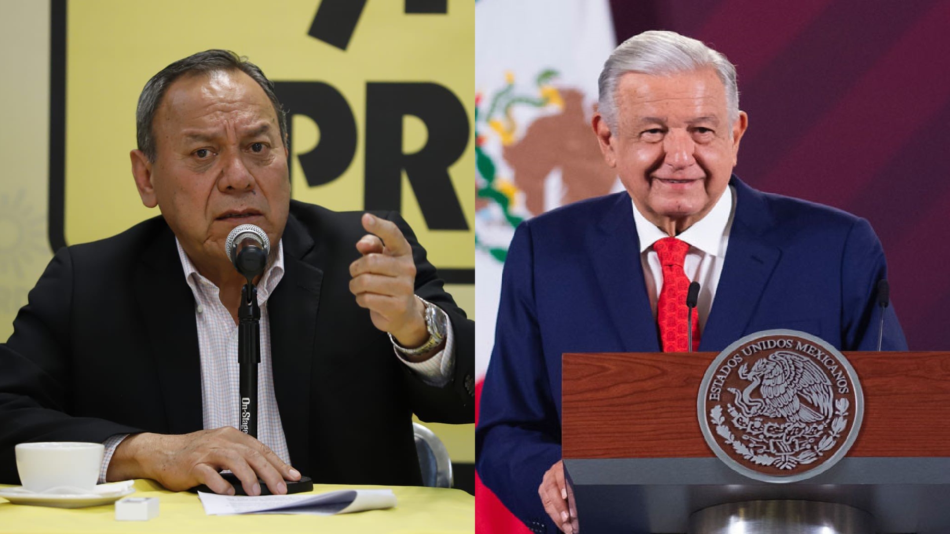 The PRD representative before the INE said that President López Obrador carries out early campaign events.  Photo: PRD/Presidency