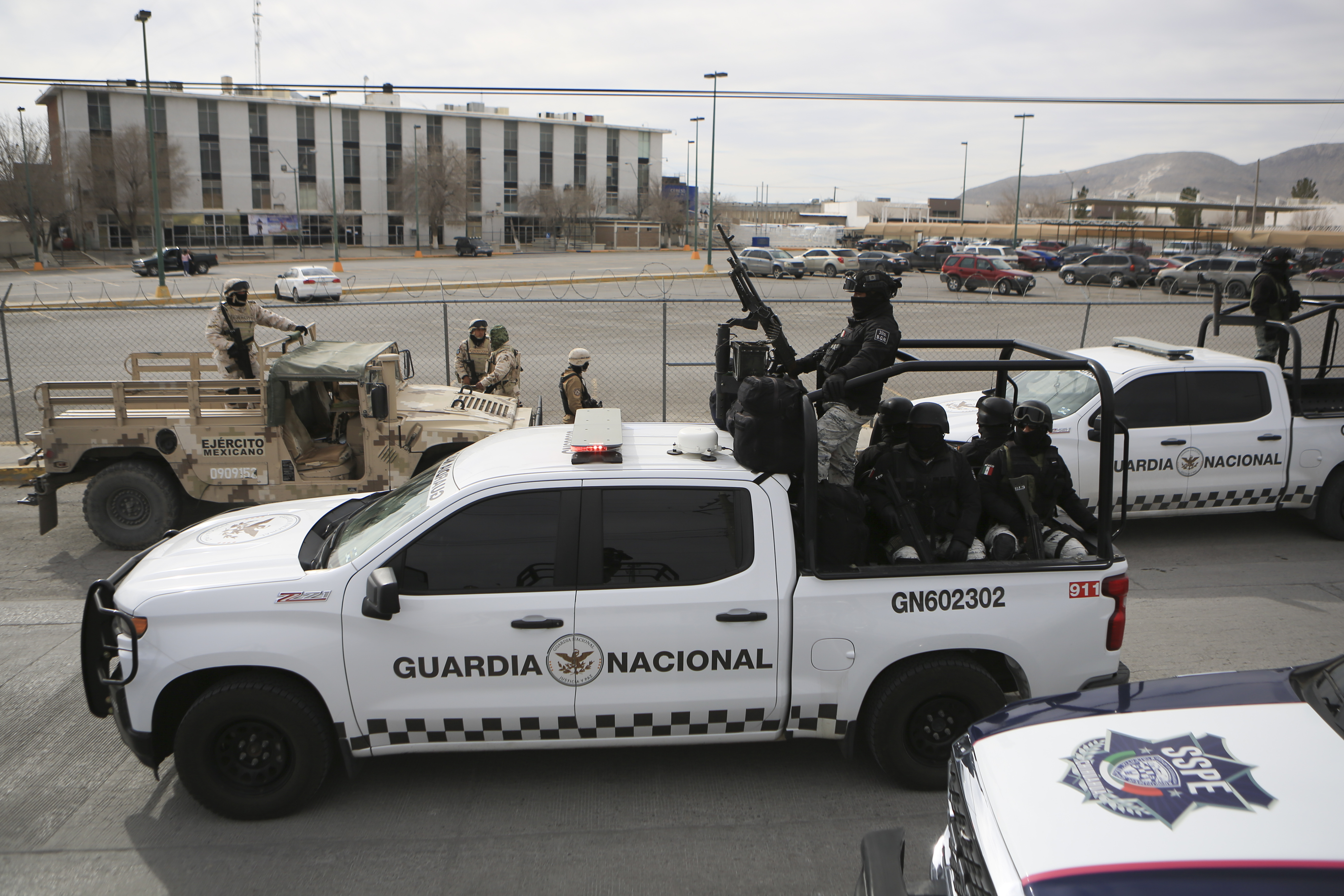 La Guardia Nacional es la institución que ahora está a cargo de las instalaciones 
(Foto: AP/Christian Chavez)