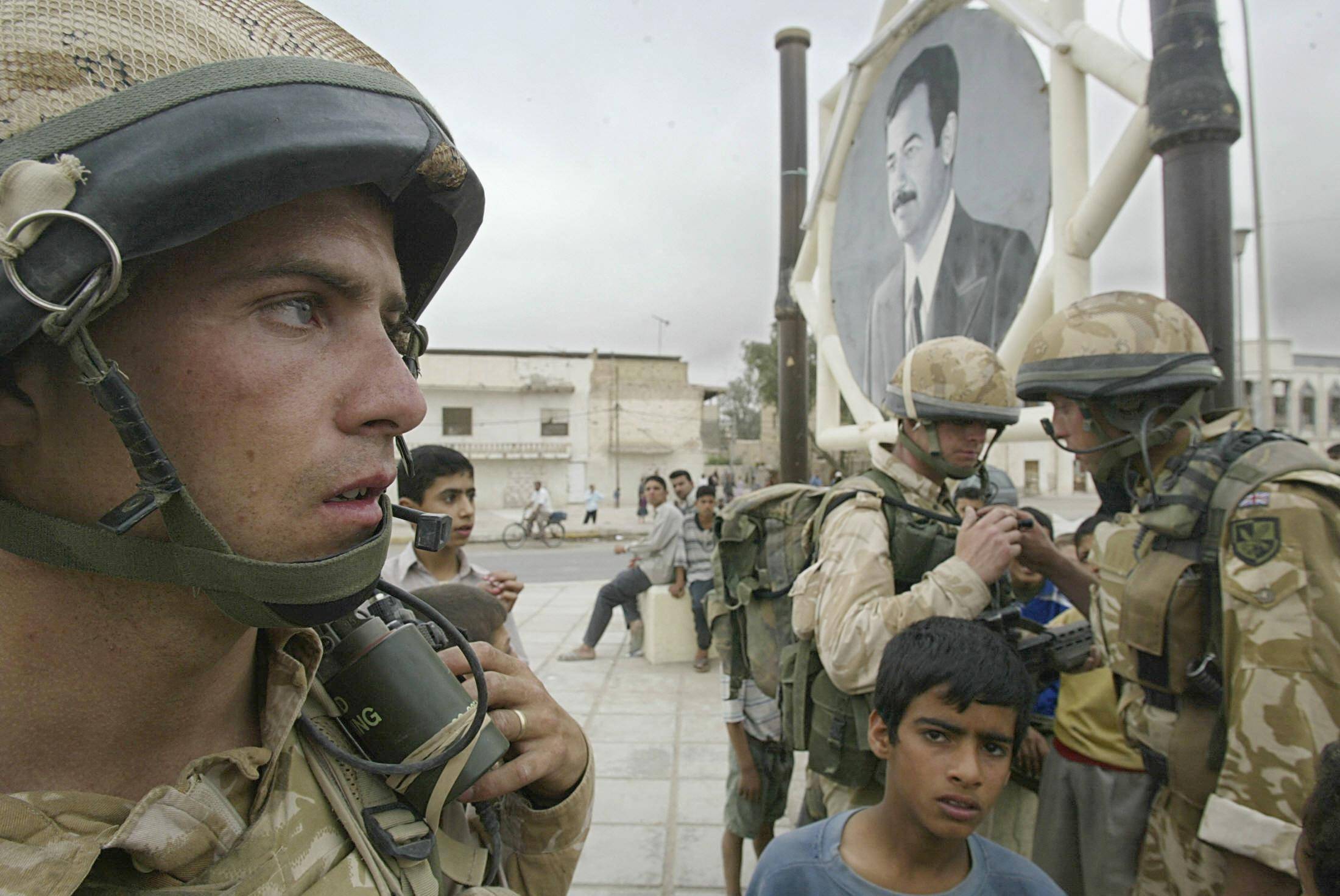 Los chicos de la guerra en Irak vivieron las mil y una noches negras de los cuentos. Hoy, las tropas invasoras extranjeras ya quedaron en el pasado. (ODD ANDERSEN / AFP)