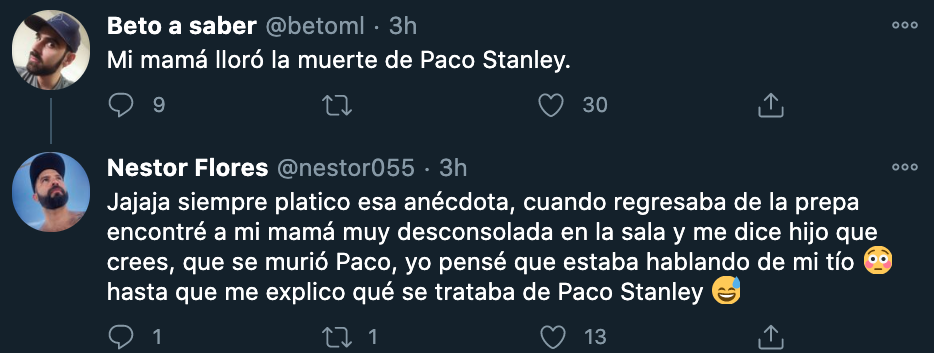 Usuarios de Twitter recordaron el momento en que se enteraron del asesinato de Paco Stanley (Foto: Twitter)