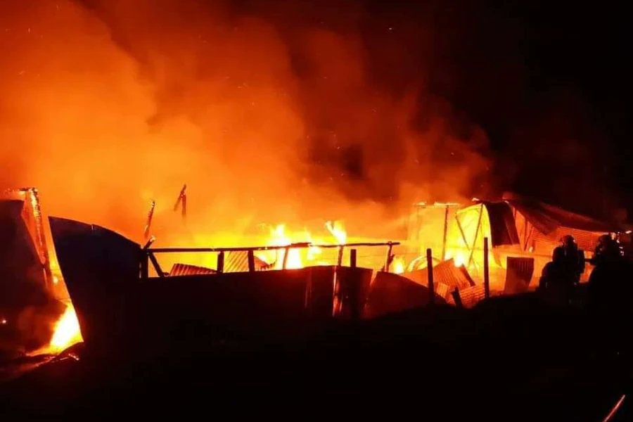Los incendios constituyen una de las modalidades más frecuentes de violencia en el sur de Chile