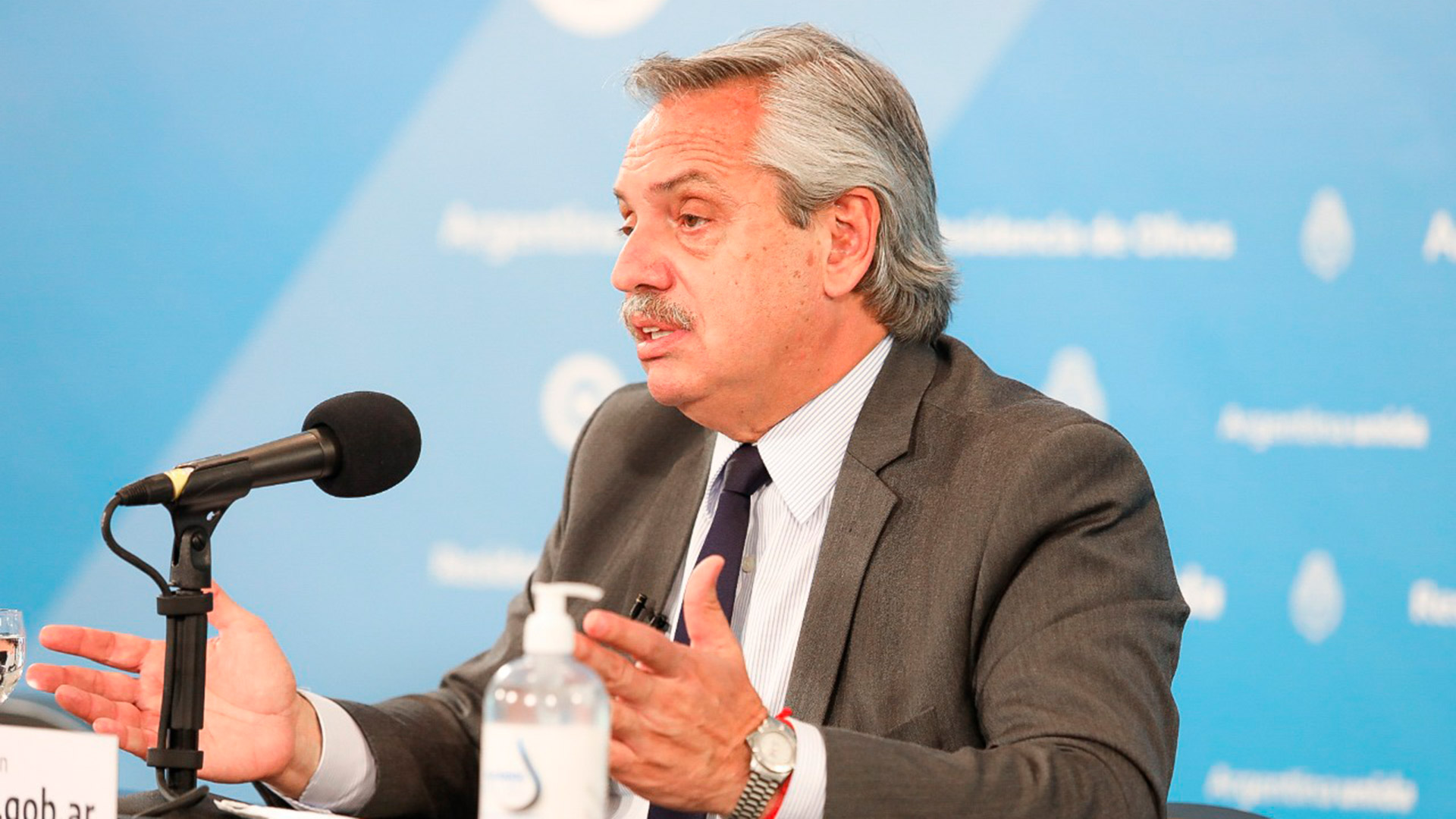 Alberto Fernández defendió la fórmula jubilatoria que impulsa el Gobierno 
