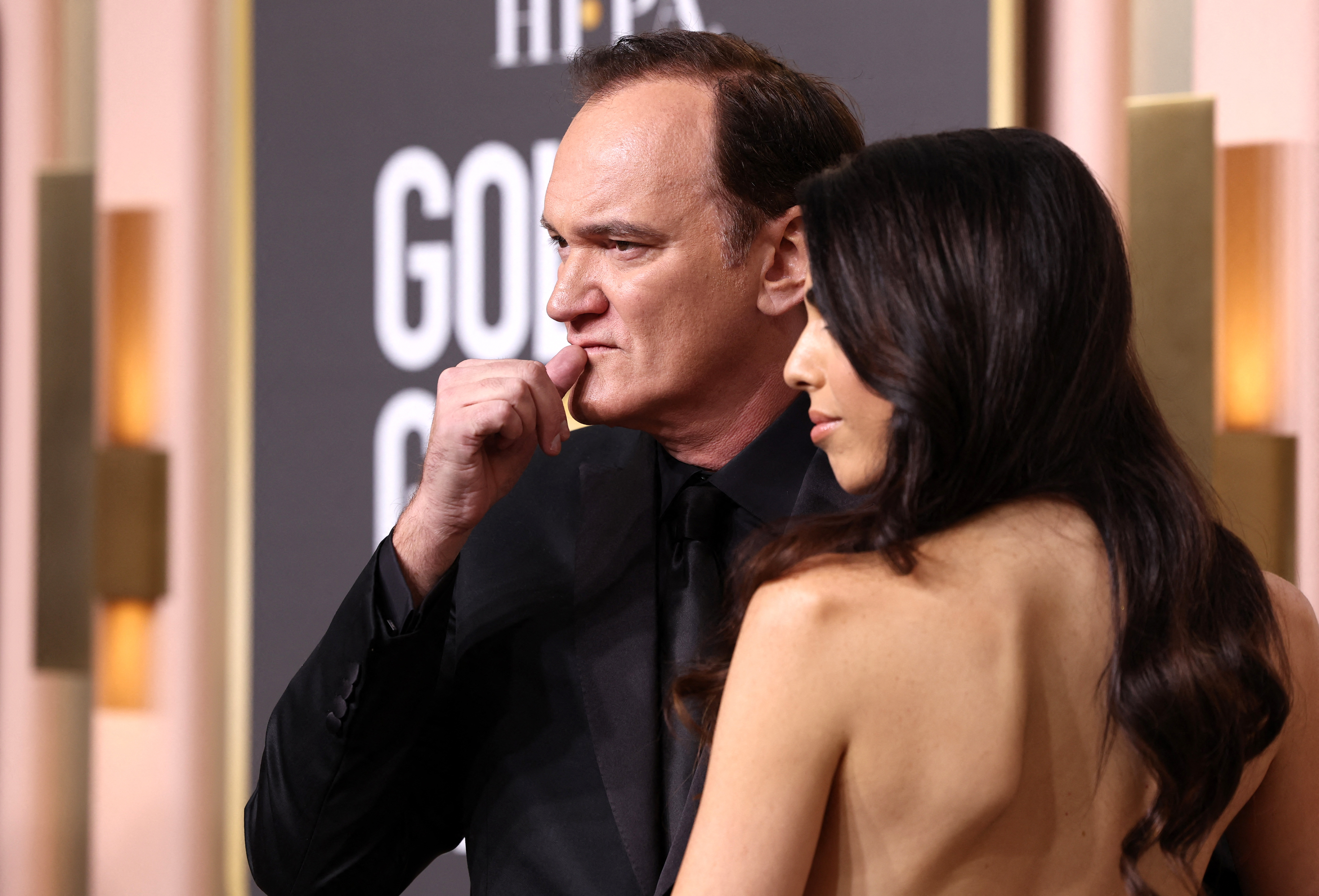 Quentin Tarantino en la 80° edición de los Golden Globe Awards en Beverly Hills, California, el pasado 10 de enero de 2023 (Foto: REUTERS/Mario Anzuoni)