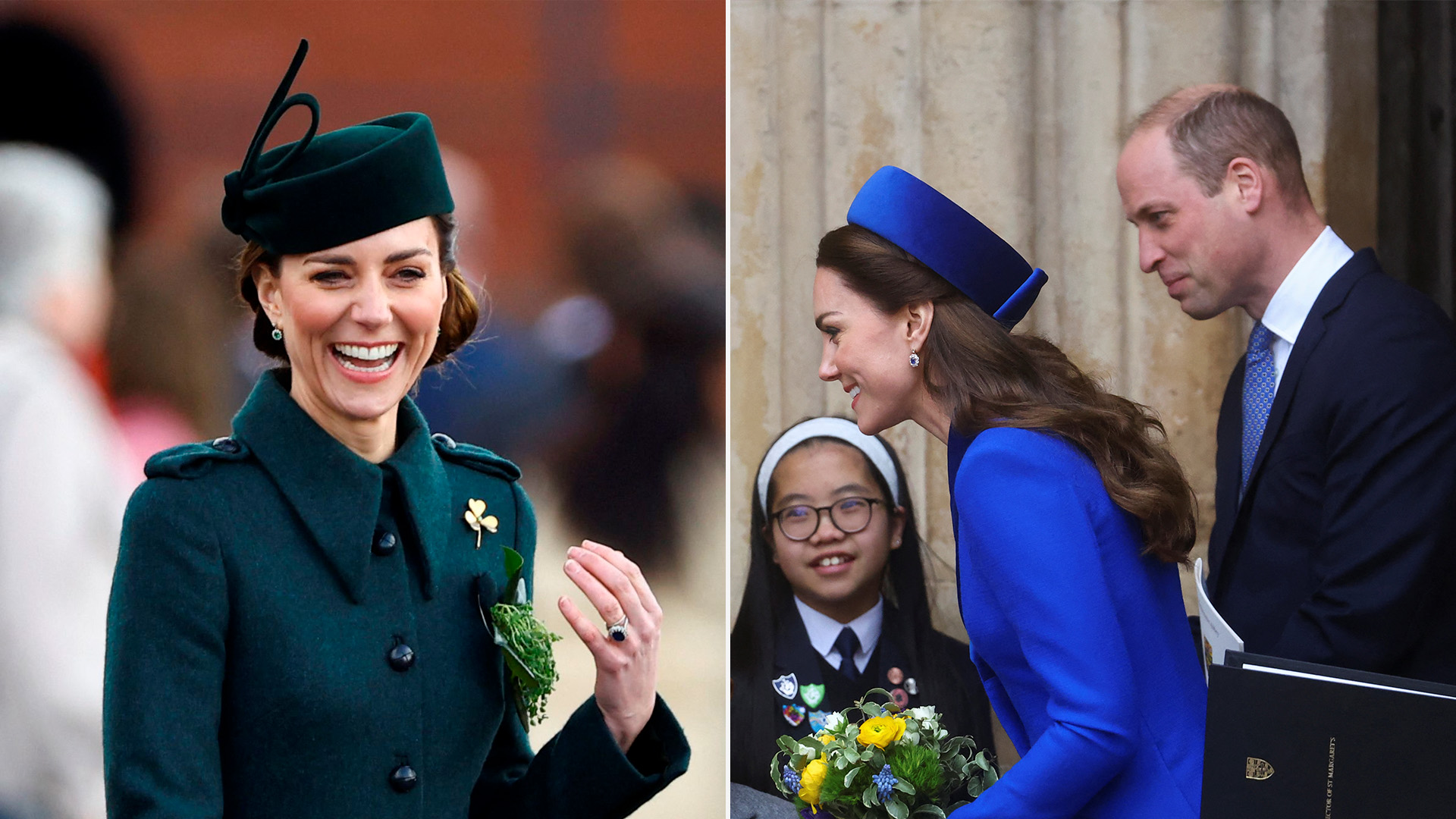 Clásicos, sofisticados y elegantes: la pasión de Kate Middleton por los  tapados y sombreros monocromáticos - Infobae