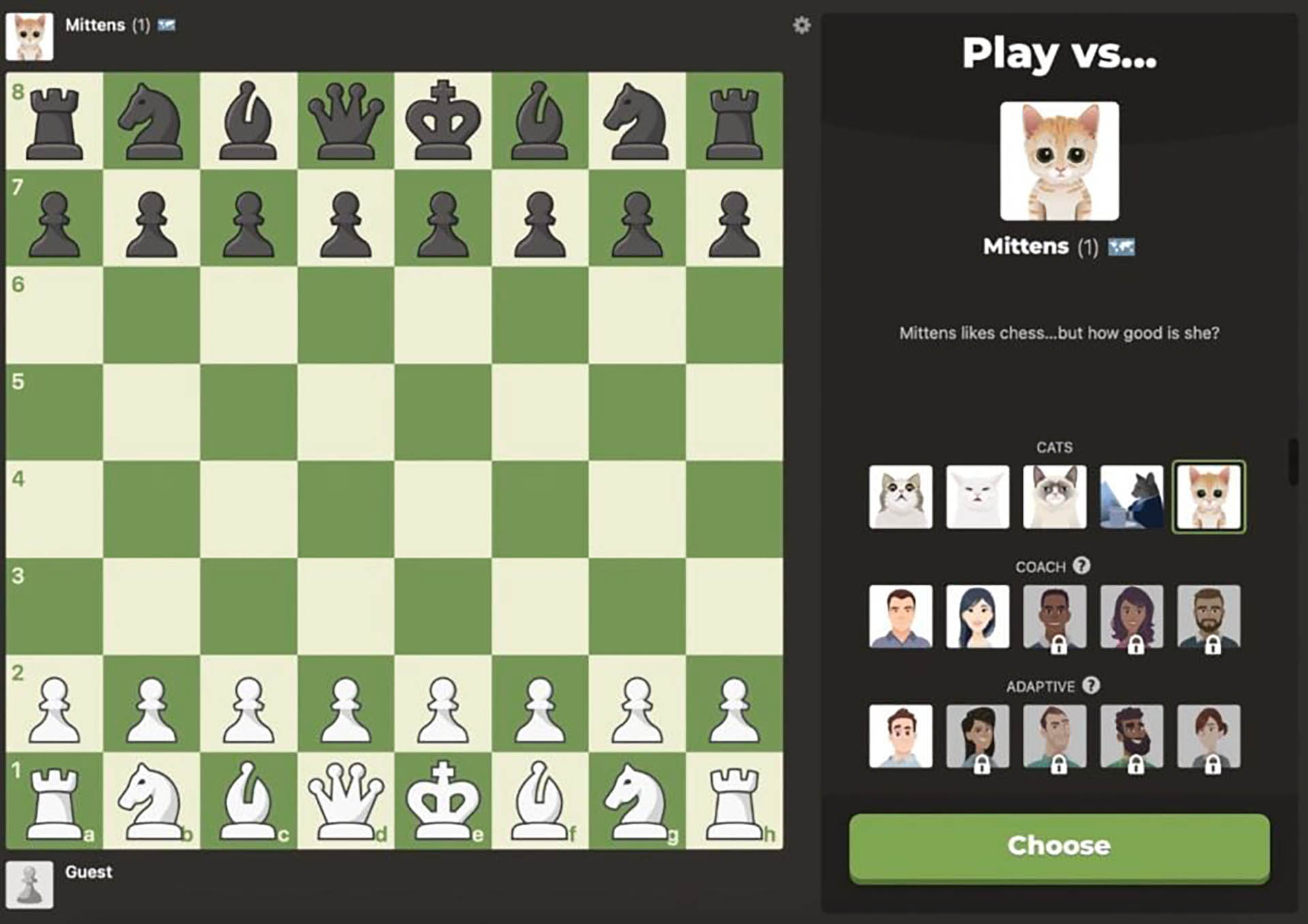 “Mittens”, el bot de Inteligencia Artificial (IA) que tiene convulsionado al mundo del ajedrez 