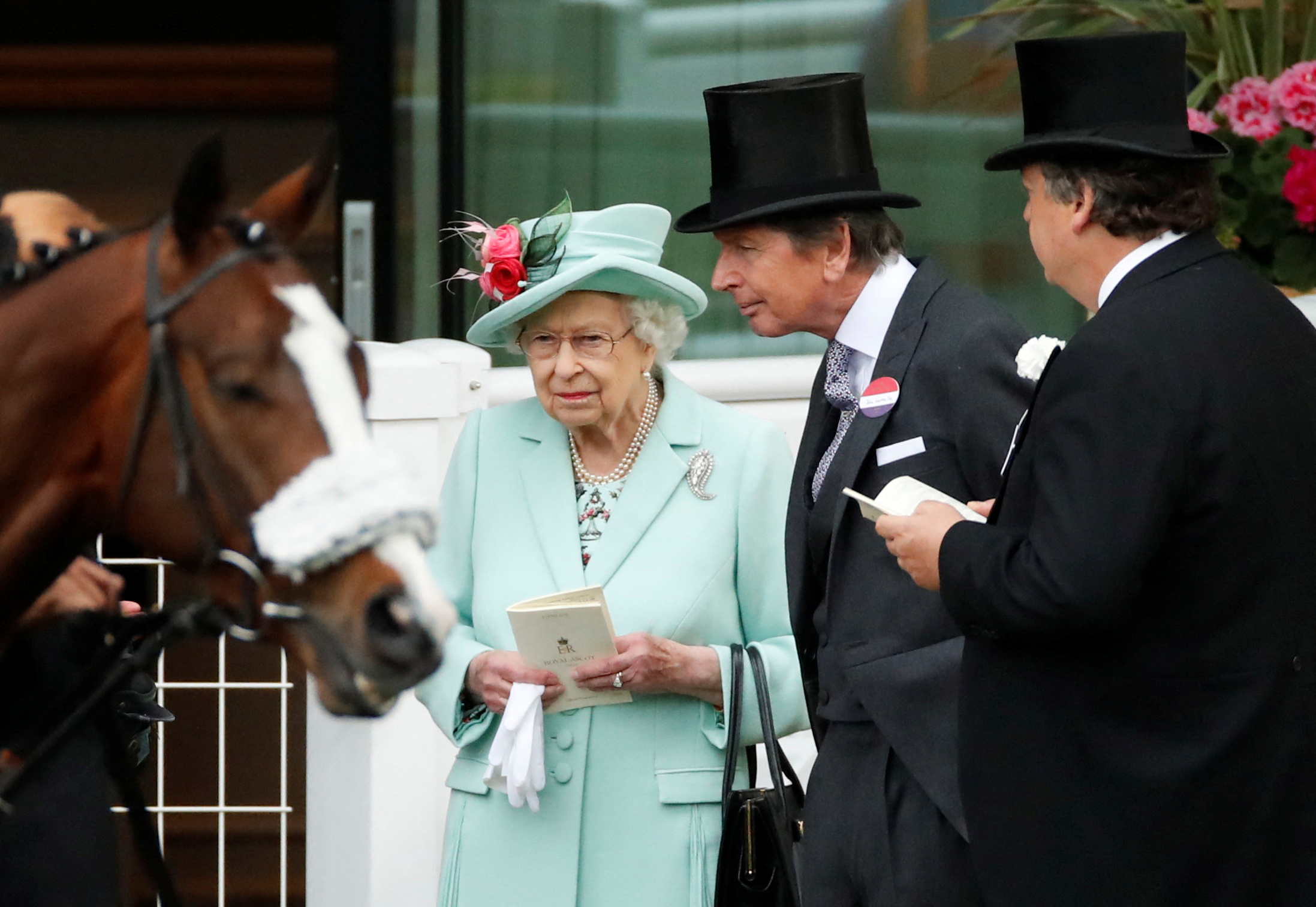 La reina Isabel en el Hipódromo de Ascot, Gran Bretaña, el 19 de junio de 2021. Action Images vía Reuters/Andrew Boyers/Archivo
