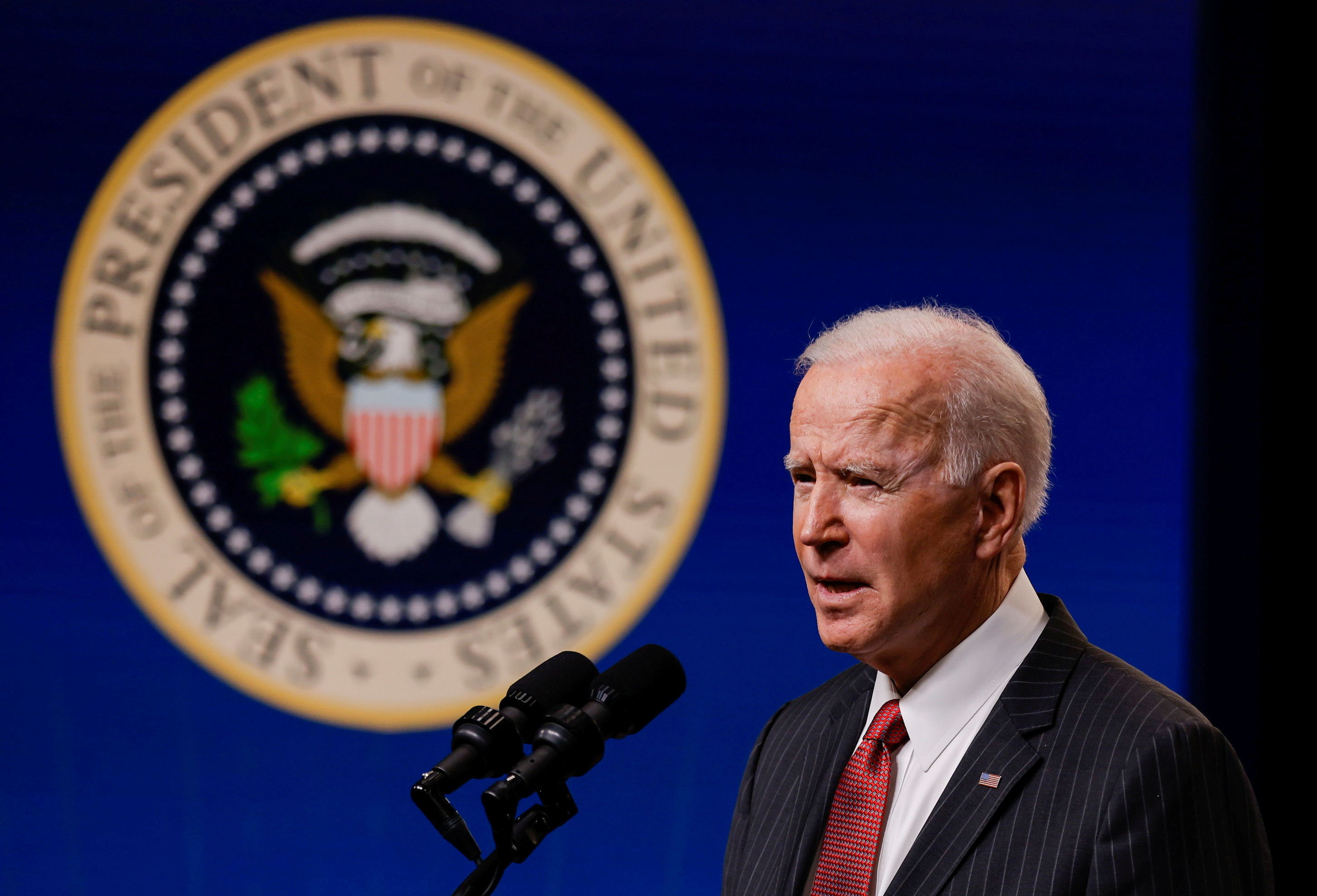 El presidente estadounidense Joe Biden.  REUTERS/Carlos Barria