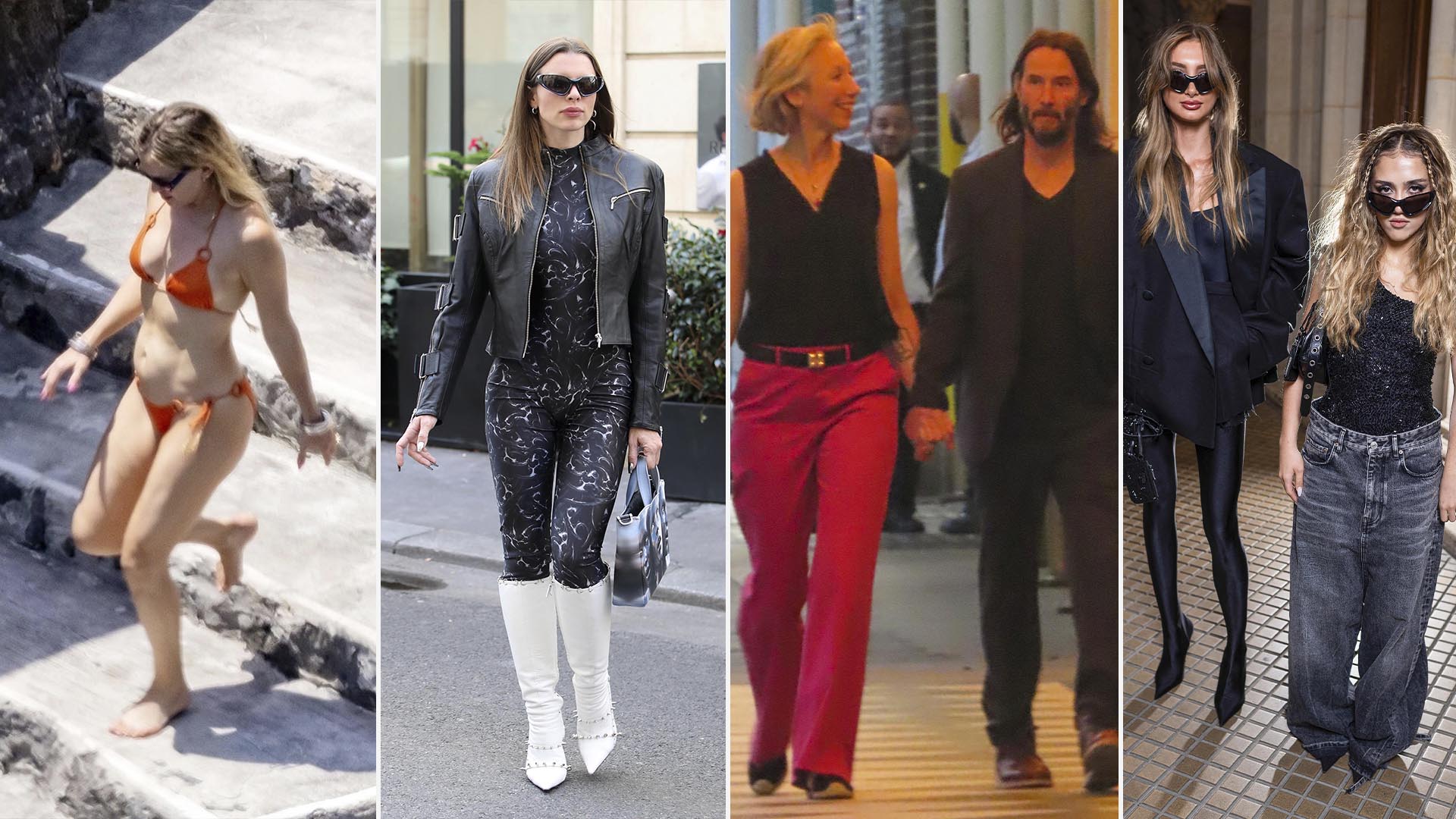 De las vacaciones de Kate Hudson en Positano al paseo de Keanu Reeves y Alexandra Grant en Nueva York: celebrities en un click