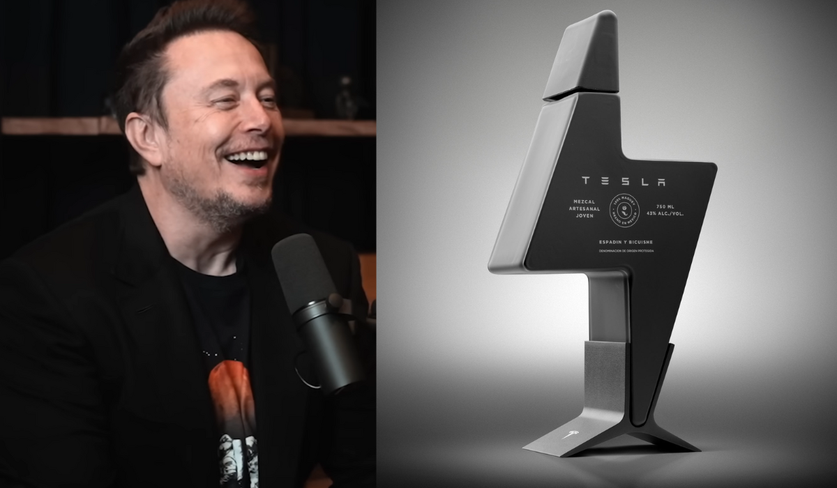 Elon Musk lanza un mezcal de Tesla inspirado en México con un