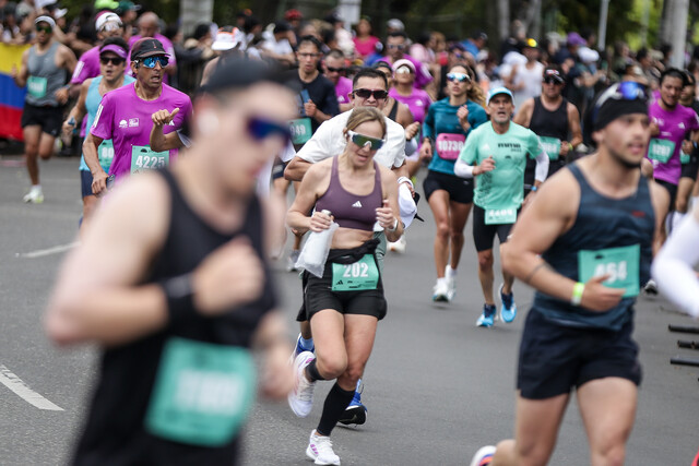 Media Maratón de Bogotá: a unos metros de la meta un hombre tuvo un fallo cardiaco y murió - Infobae