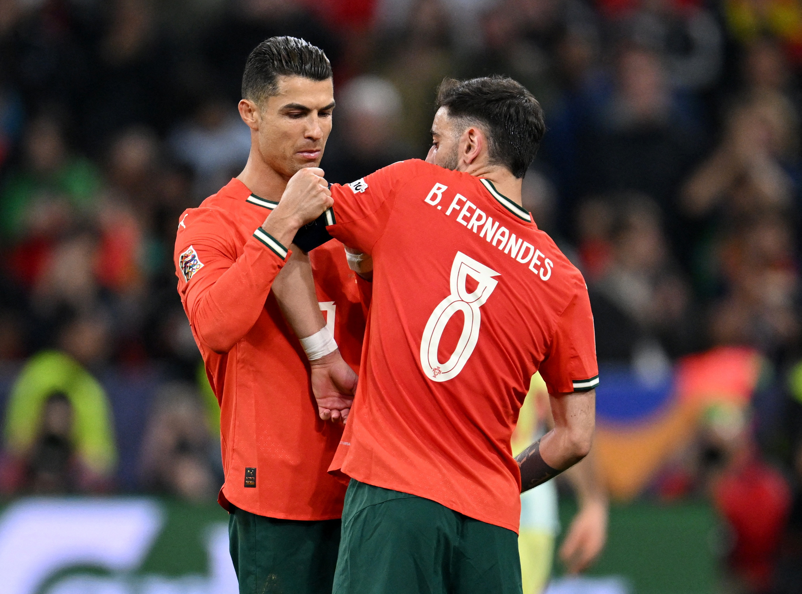 El tajante mensaje que el capitán de Portugal le dio a Cristiano Ronaldo: "Se lo dije a él"
