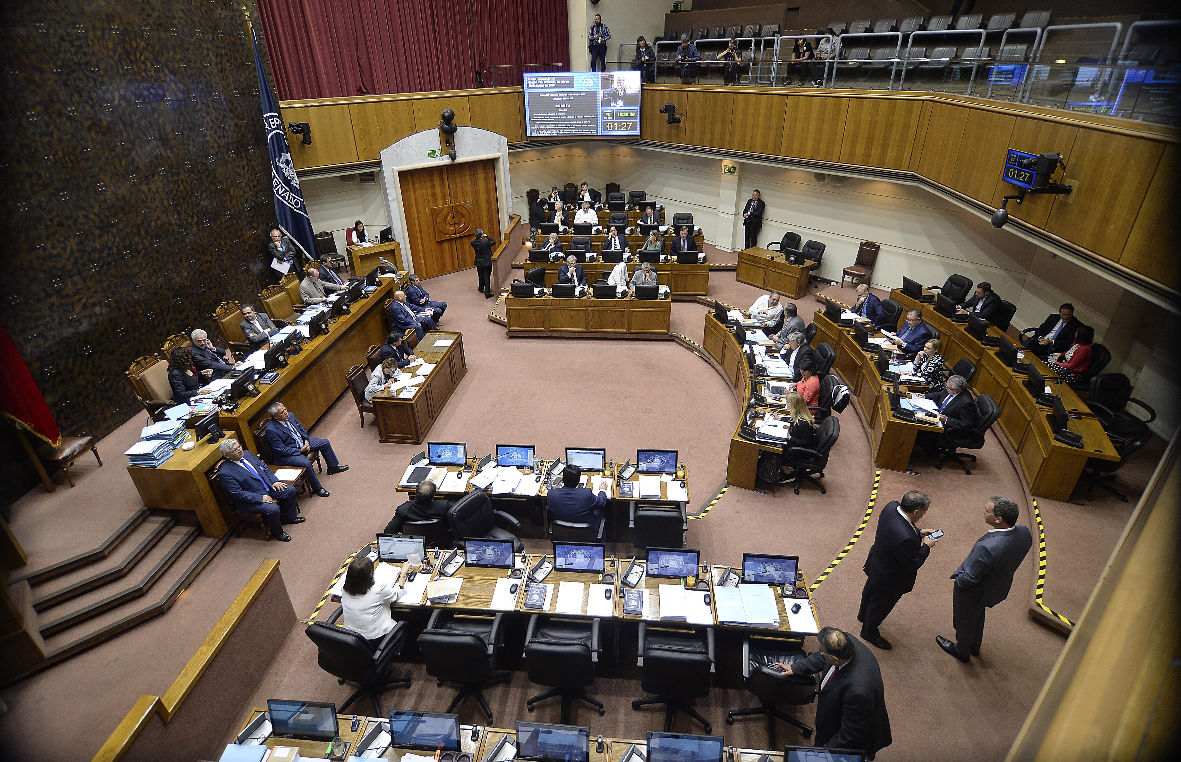 10/03/2020 Senado de Chile
POLITICA SUDAMÉRICA CHILE INTERNACIONAL
AGENCIA UNO / PABLO OVALLE ISASMENDI
