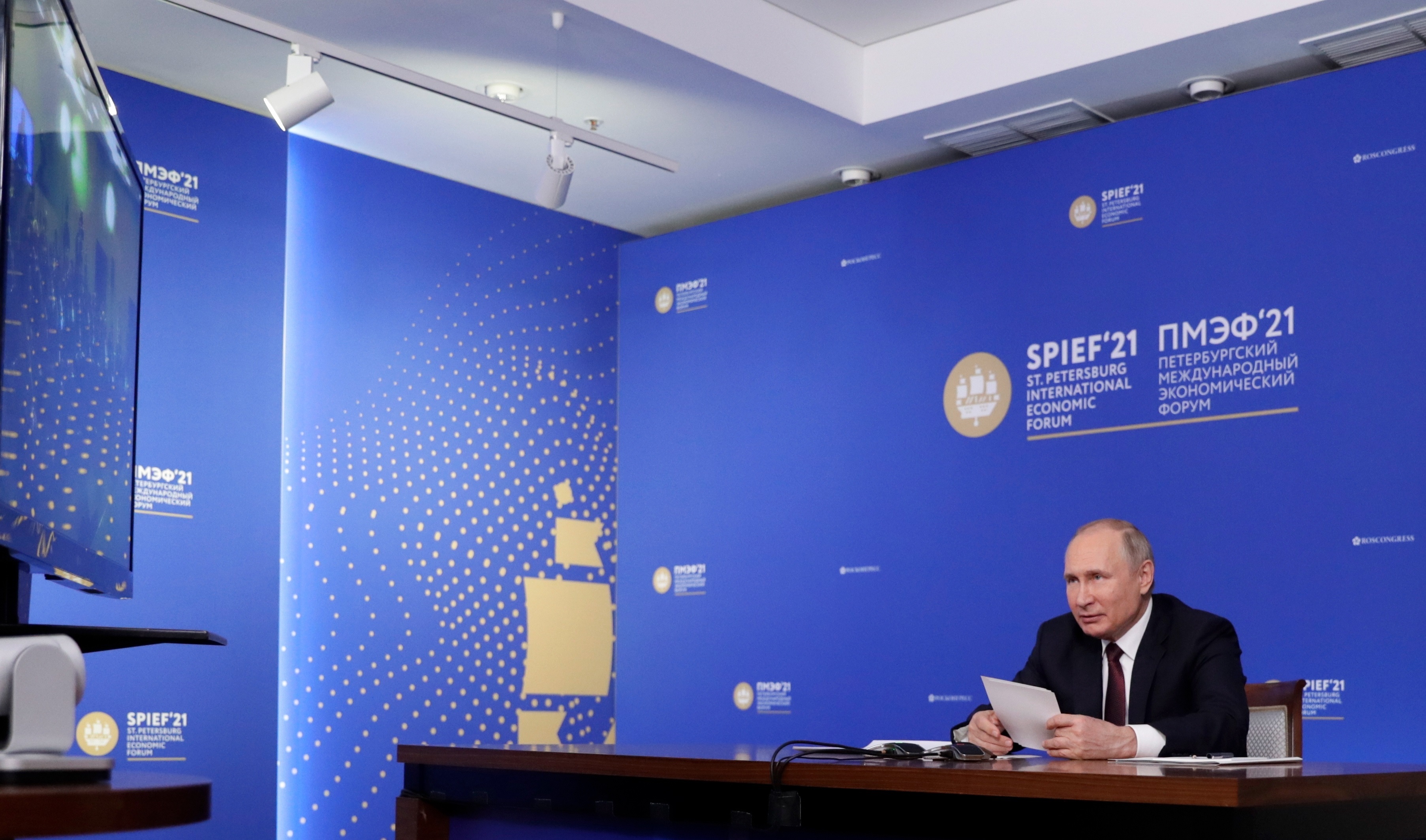 El presidente de Rusia EFE/EPA/MIKHAIL METZEL/SPUTNIK/KREMLIN POOL
