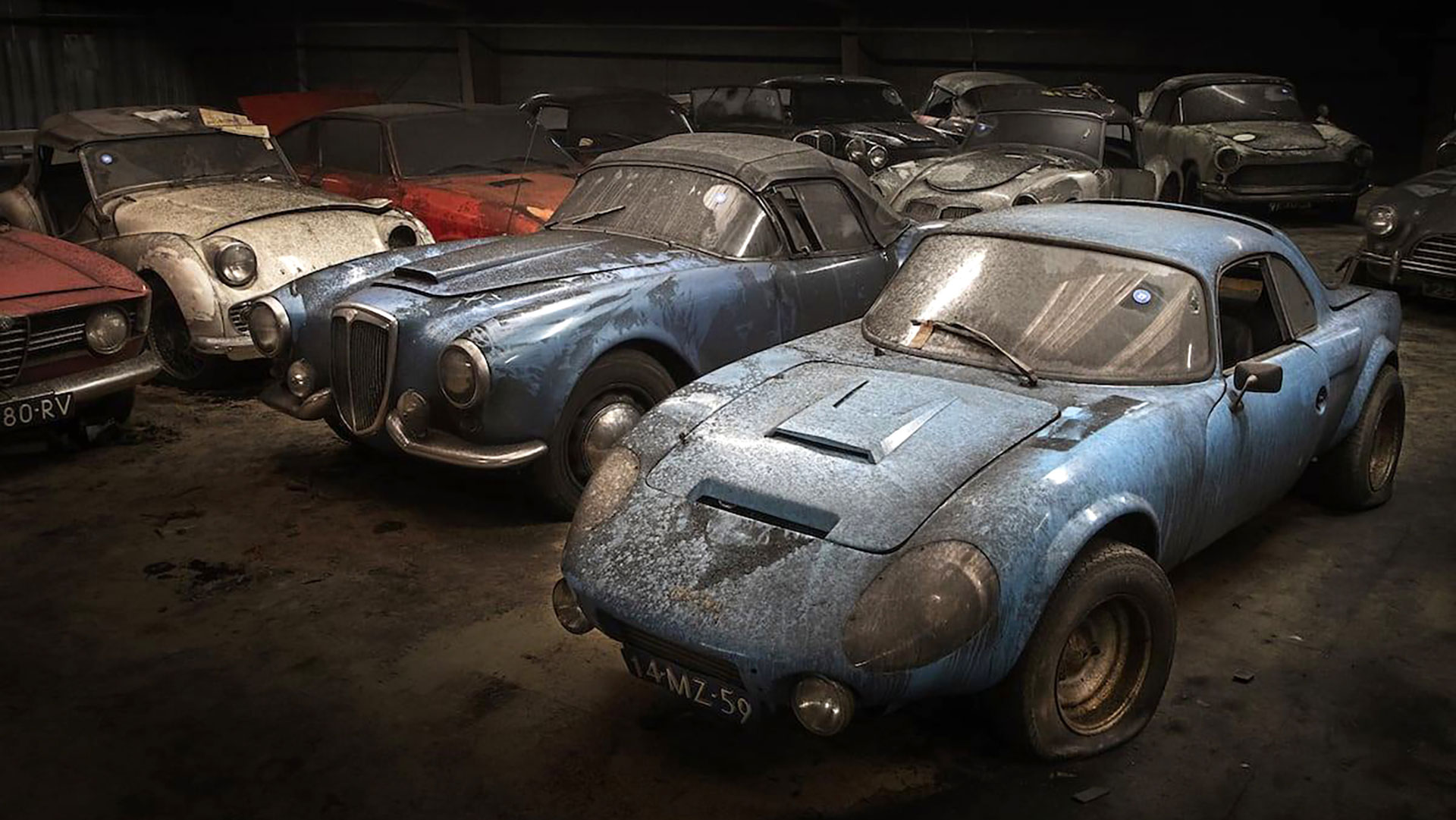 Este granero abandonado escondía una colección increíble de coches