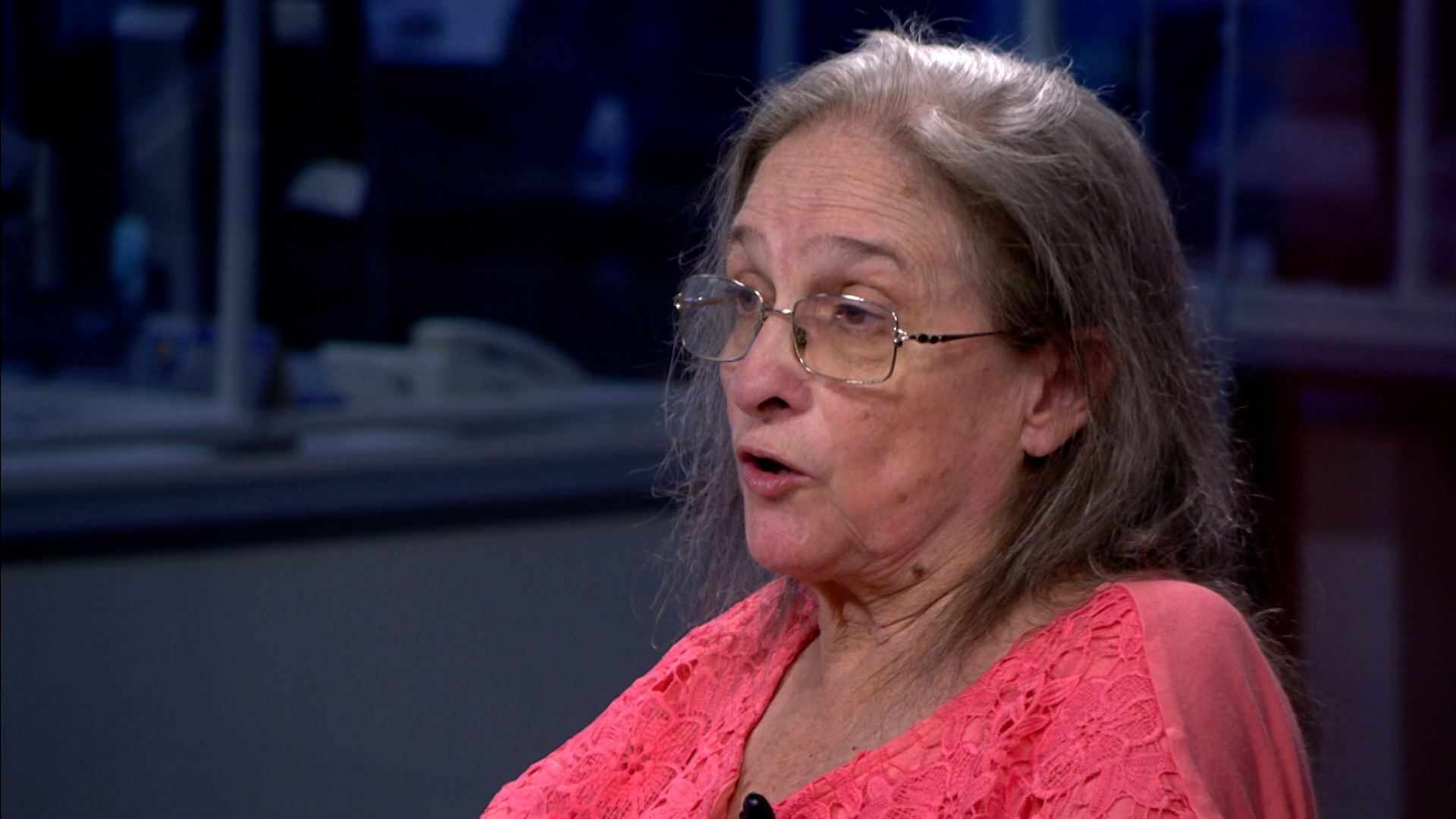 María Cristina Cacabelos, en una imgen de archivo, en los estudios de Infobae