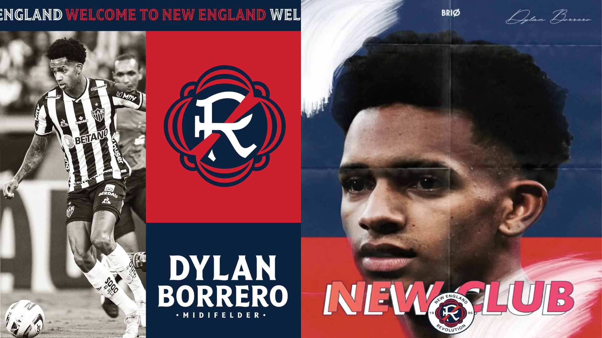 Confirmado: Dylan Borrero es nuevo jugador de New England Revolution en la MLS