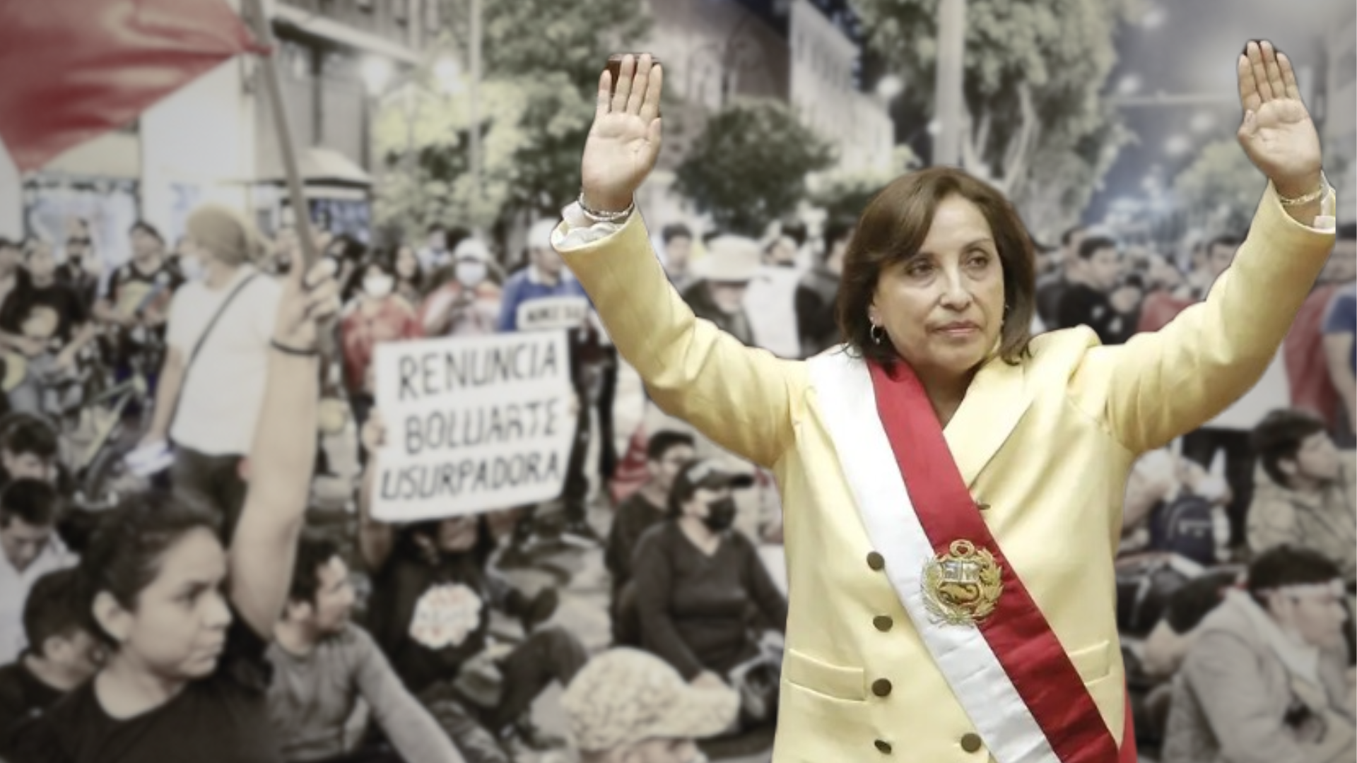 Debilitamiento de la democracia, mal manejo de la crisis social y conflictos internacionales: Los 6 meses de Dina Boluarte en el poder