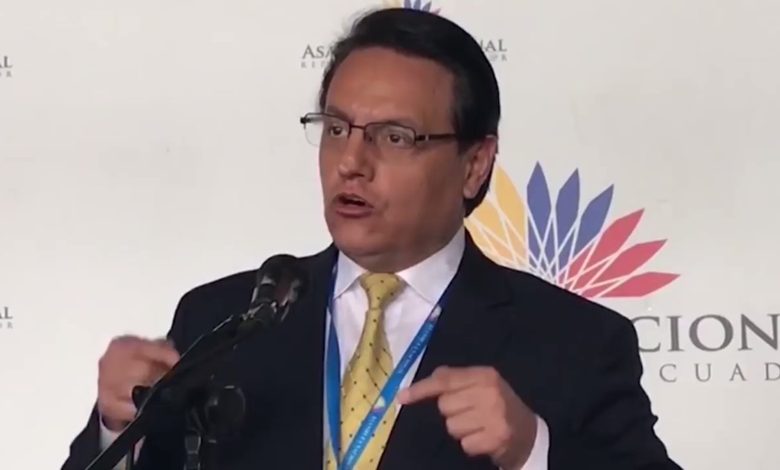 Fernando Villavicencio reafirmó su compromiso en la lucha contra la corrupción y las mafias