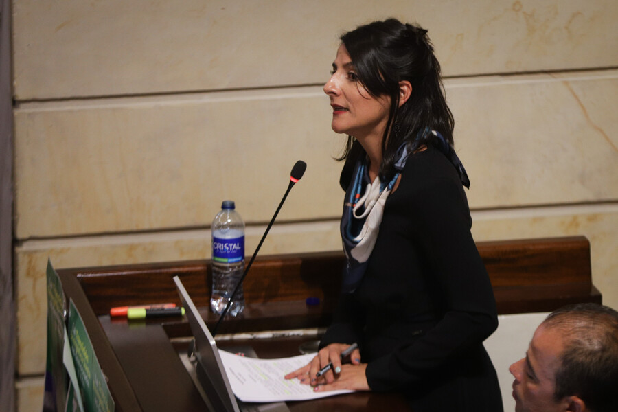 Irene Vélez seguirá siendo ministra de Minas: la Cámara rechazó la moción de censura en su contra
