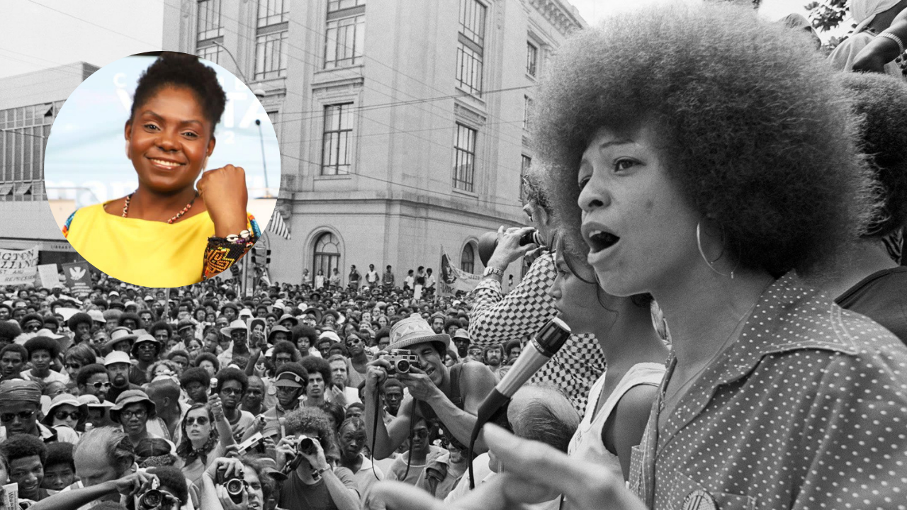 La activista afroamericana Angela Davis anunció abiertamente su apoyo a la candidata a la vicepresidencia de Colombia por el Pacto Histórico, Francia Márquez.
FOTOS: Archivo