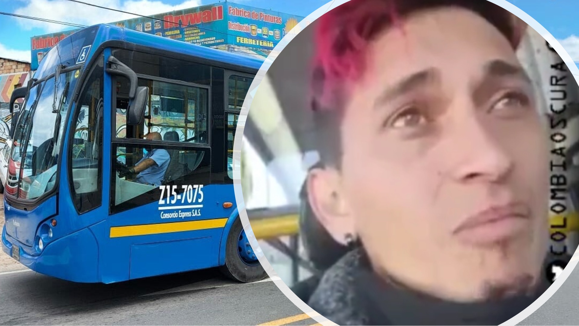Video: Conductor del Sitp no soportó abusos de su empresa y renunció mientras desempeñaba su jornada laboral