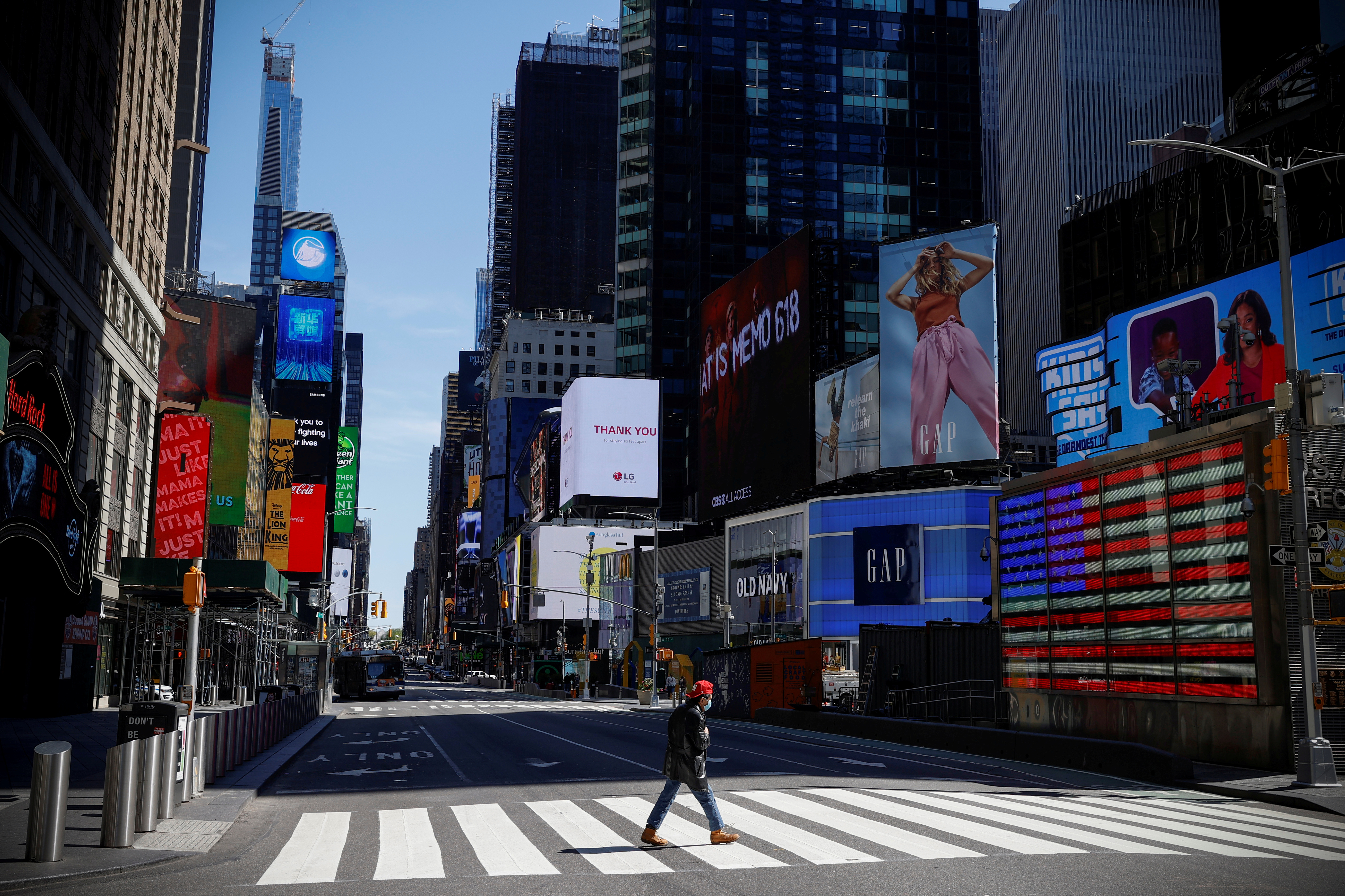 Manhattan fue la zona en la que se registraron menos casos positivos de anticuerpos (REUTERS/Mike Segar)
