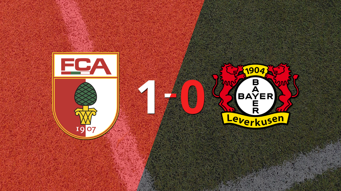 Augsburg venció por la mínima a Bayer Leverkusen