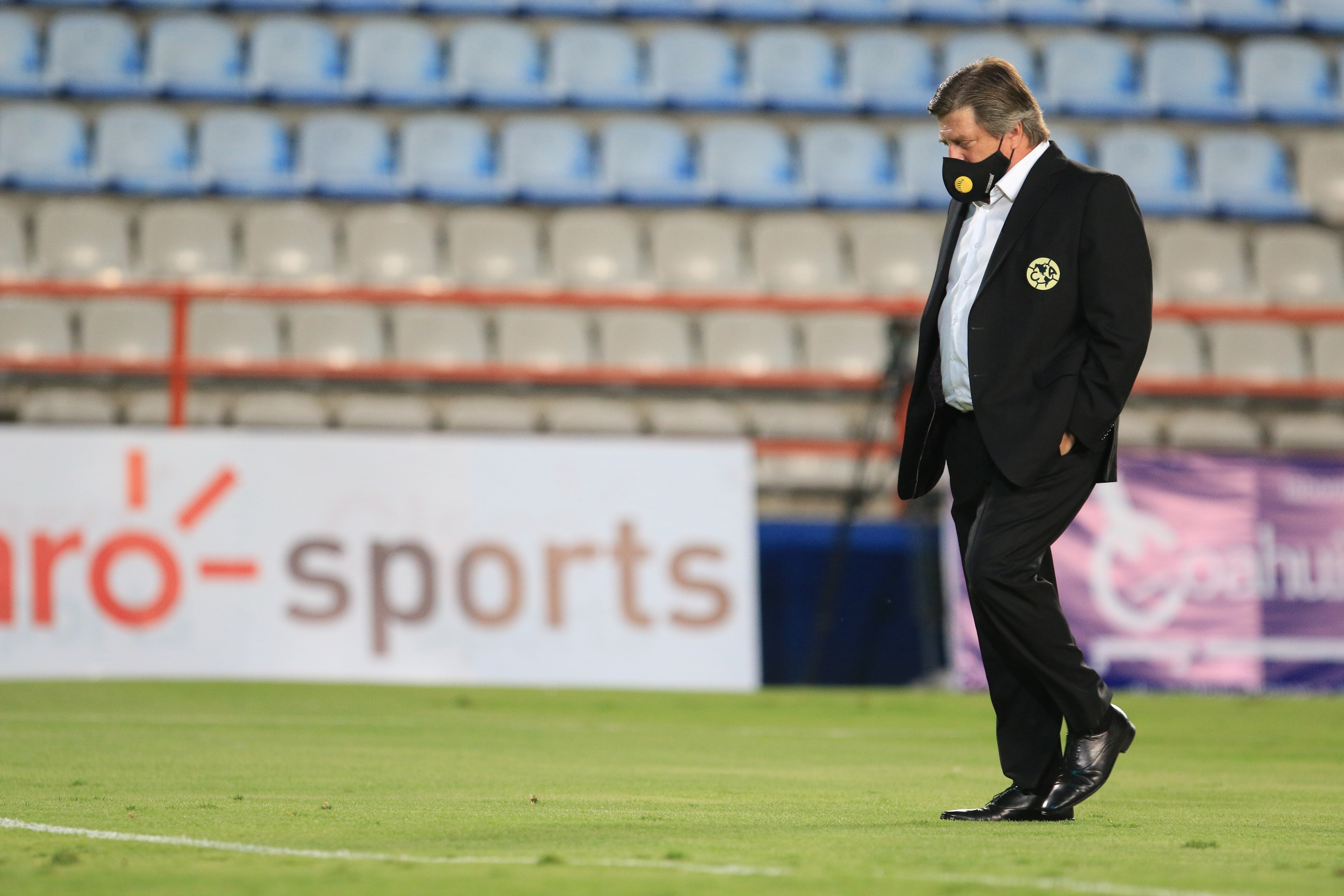 El director técnico de las águilas podría estar al final de su carrera frente al equipo (Foto: Miguel Herrera. EFE/David Martinez Pelcastre/Archivo)

