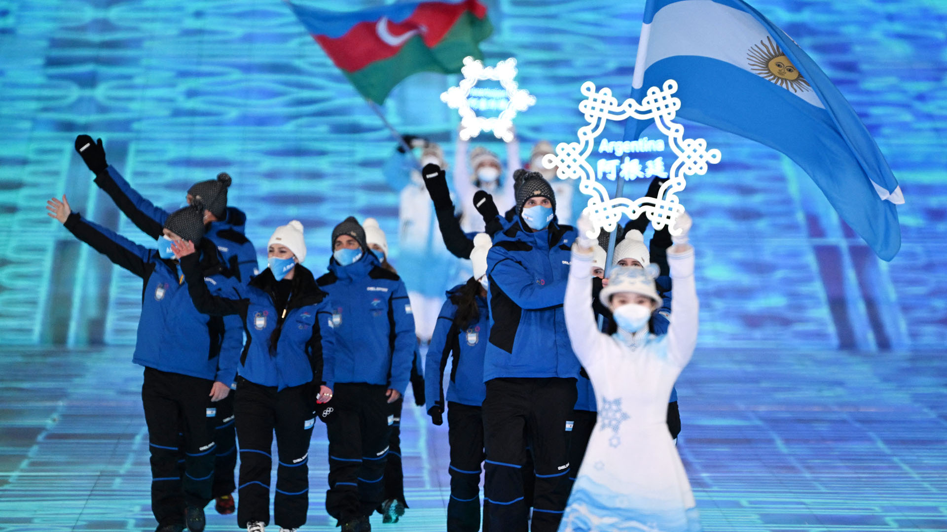 La delegación argentina que competirá en los Juegos Olímpicos de Invierno