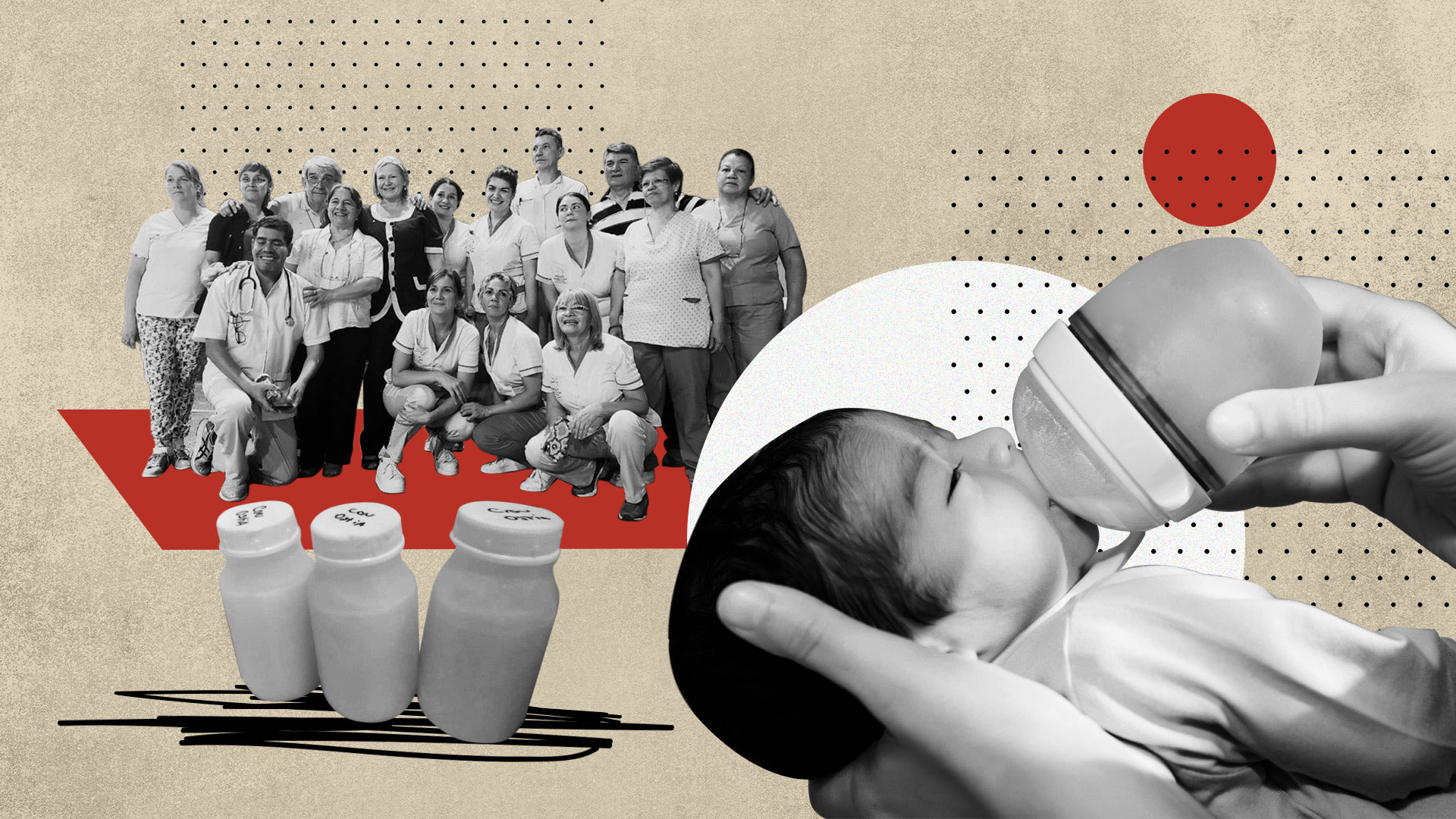 Cómo trabajan los bancos de leche humana para alimentar a los bebés que no tienen acceso a la lactancia materna