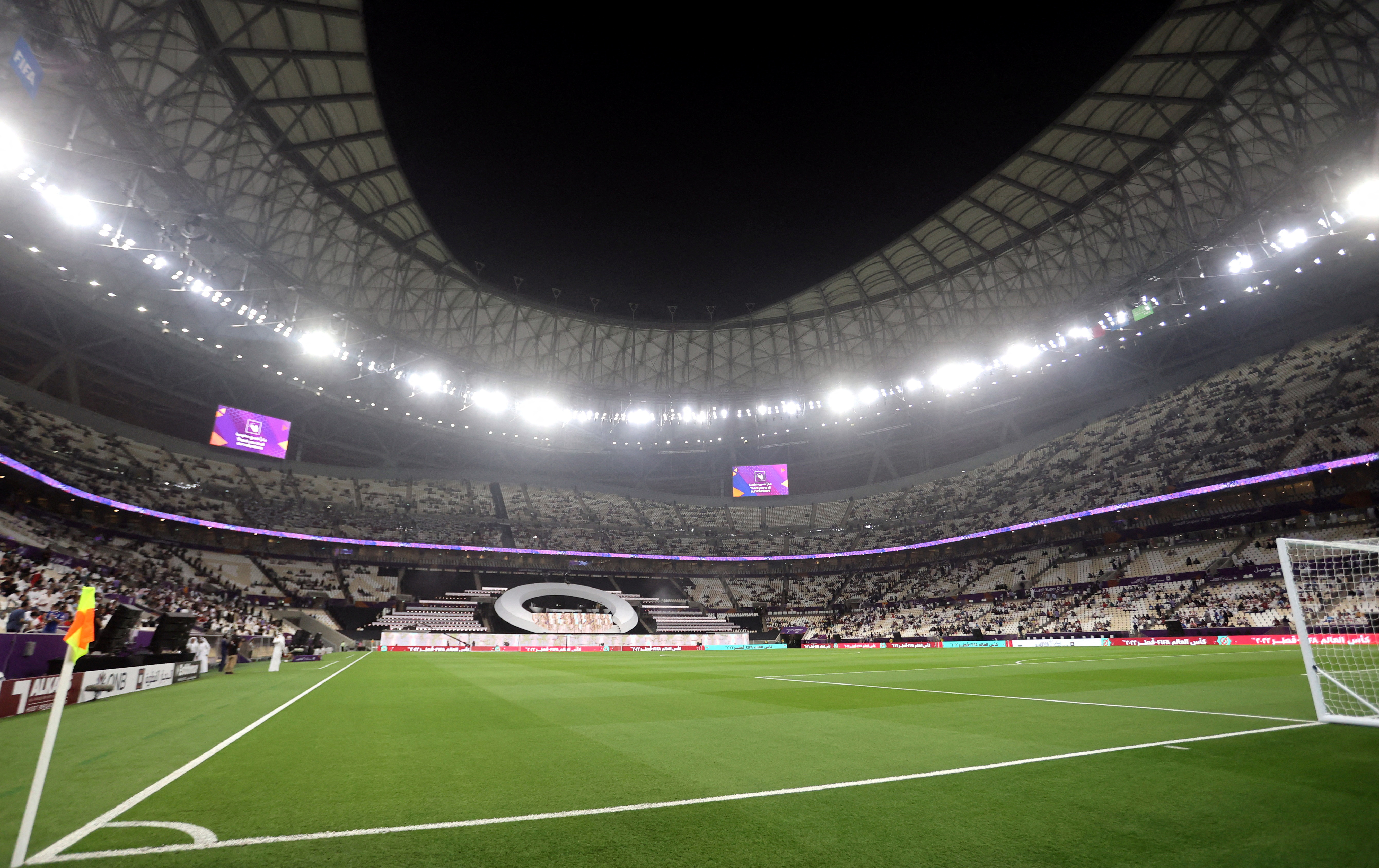 El Lusail Stadium, sede de la gran final del Mundial (Foto: Reuters)