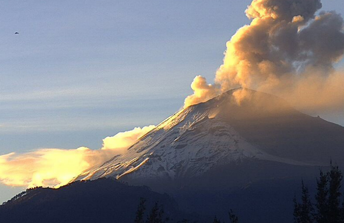 Ceniza volcánica del Popocatépetl llegaría las próximas semanas a la CDMX 