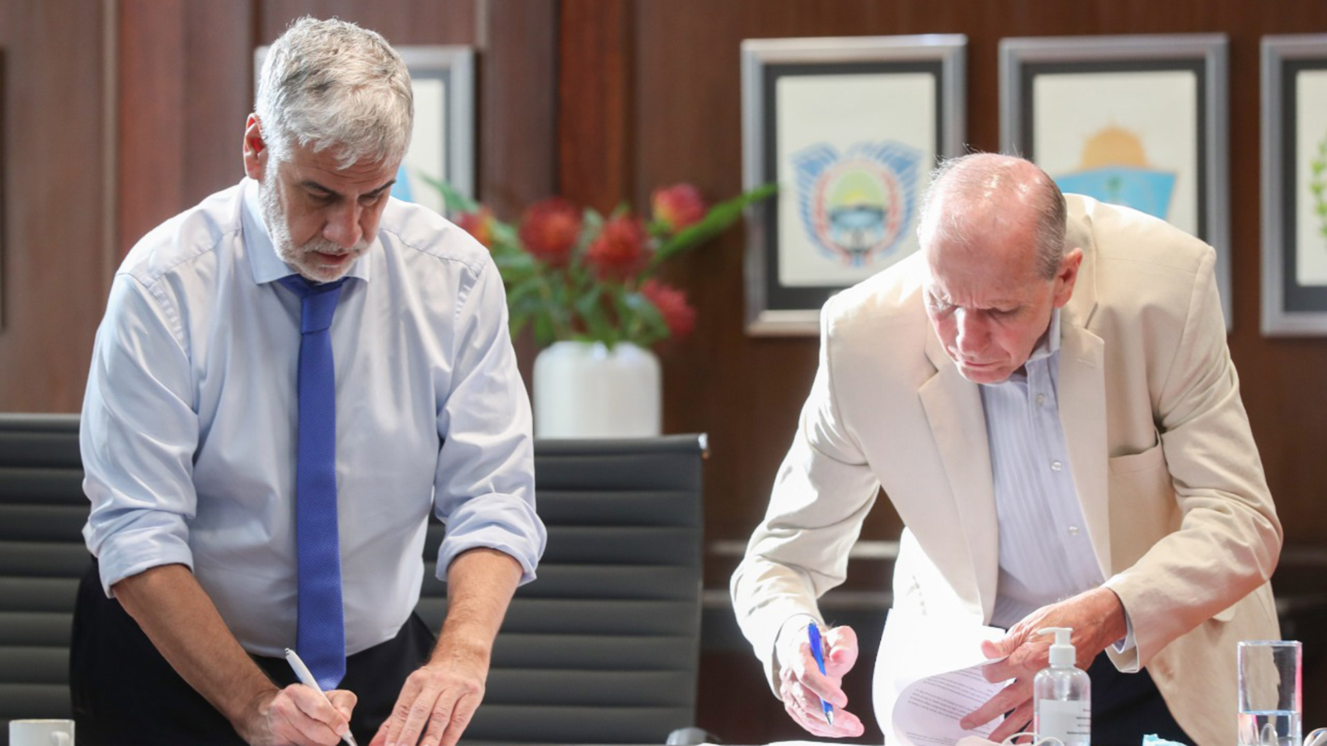 Feletti acordó con empresarios panaderos retrotraer el valor del kilo de pan