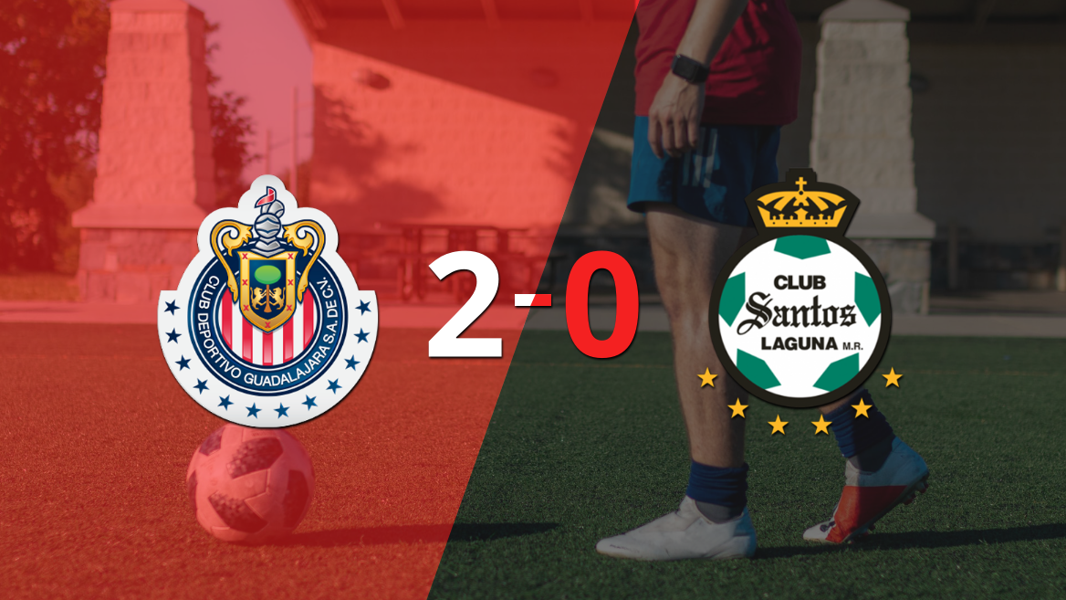 Derrota de Santos Laguna por 2-0 en su visita a Chivas