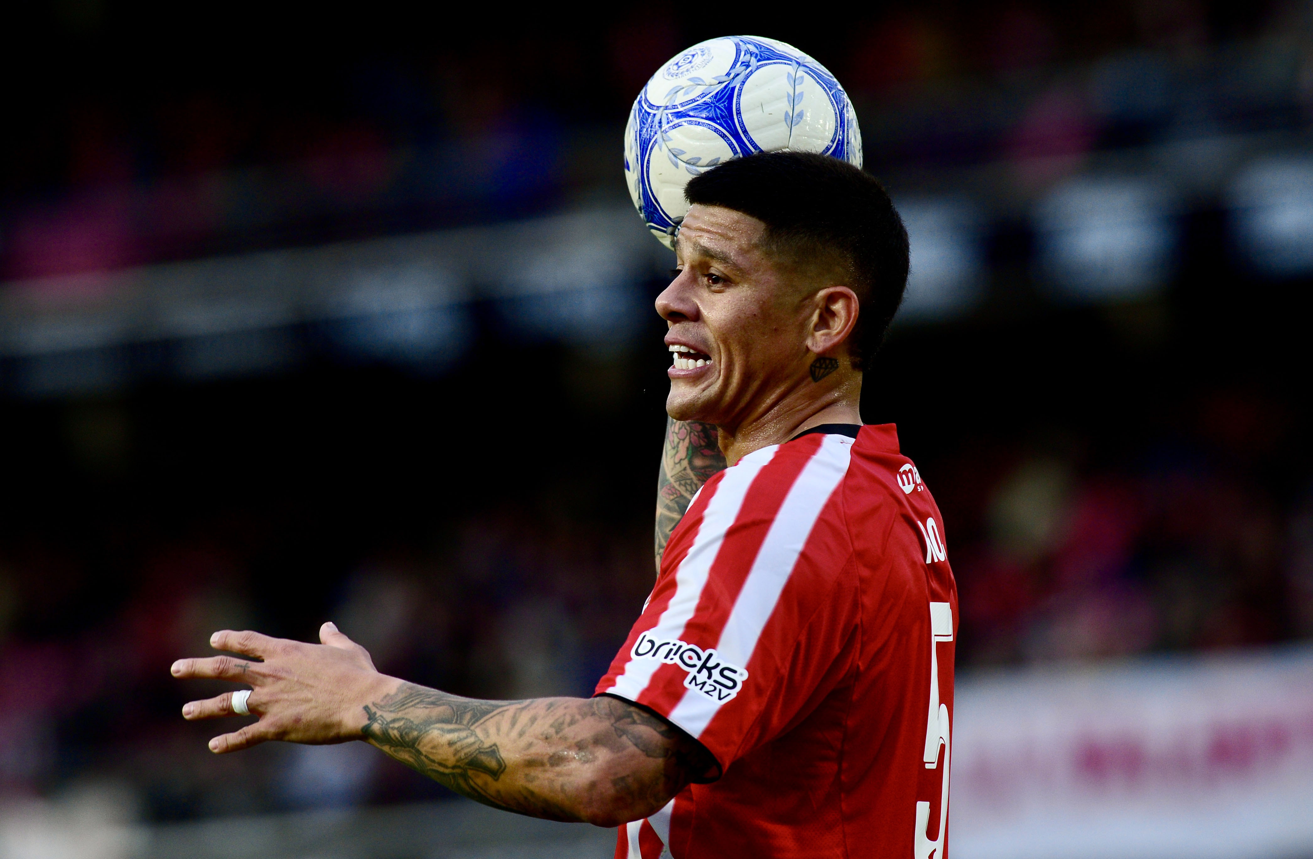 Estudiantes de La Plata anunció que Marcos Rojo fue habilitado y podrá jugar la revancha de la semifinal de Copa Libertadores ante Flamengo