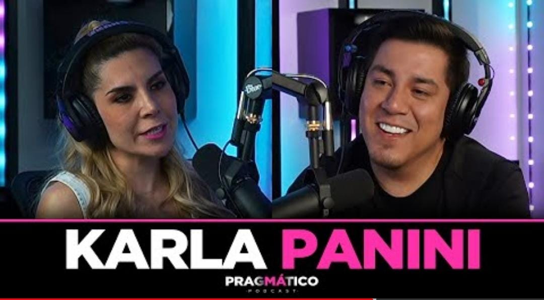 Karla Panini relató algunas vivencias relacionadas con Karla Luna (Captura: Youtube Miguel Ángel Cantú)