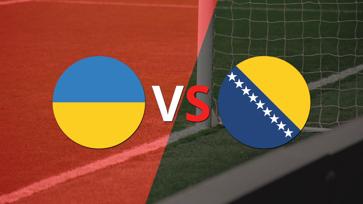 Ucrania y Bosnia-Herz. se repartieron los puntos en un 1 a 1