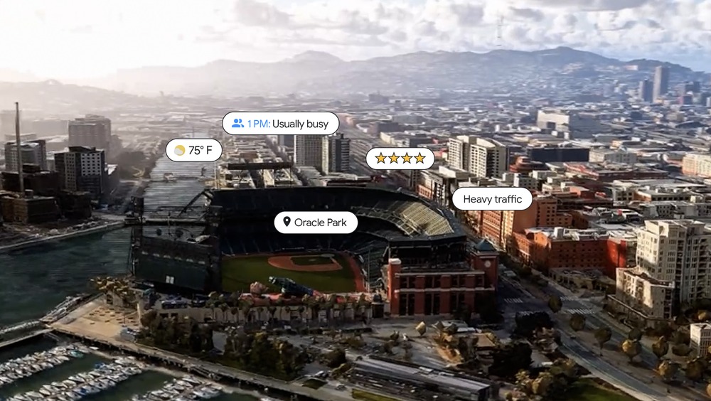 Google añade realidad aumentada en Maps para buscar lugares y vistas aéreas de más monumentos