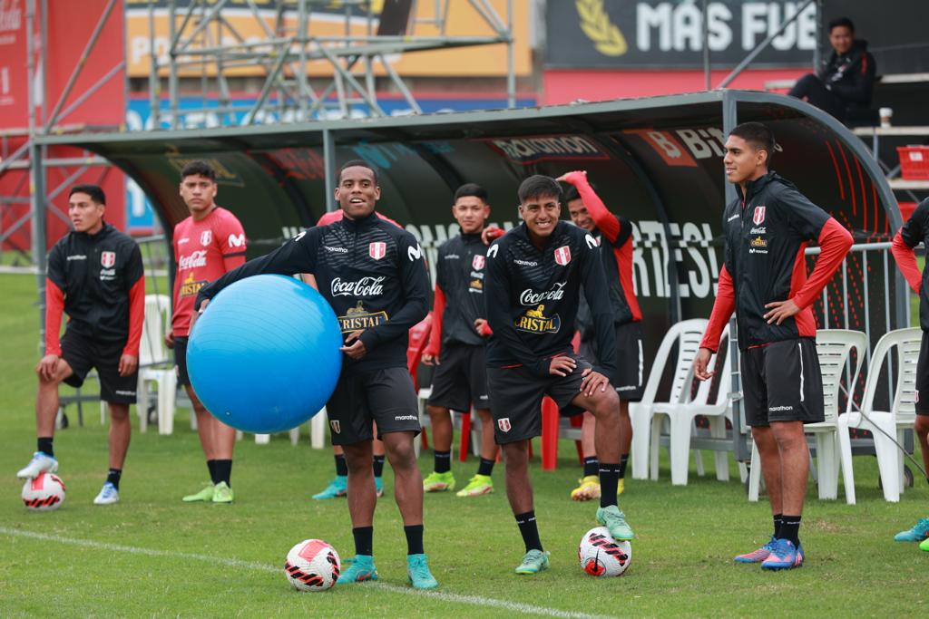 Los trabajos en Videna FPF culminaron el domingo con fútbol en espacio reducido (Foto: FPF)