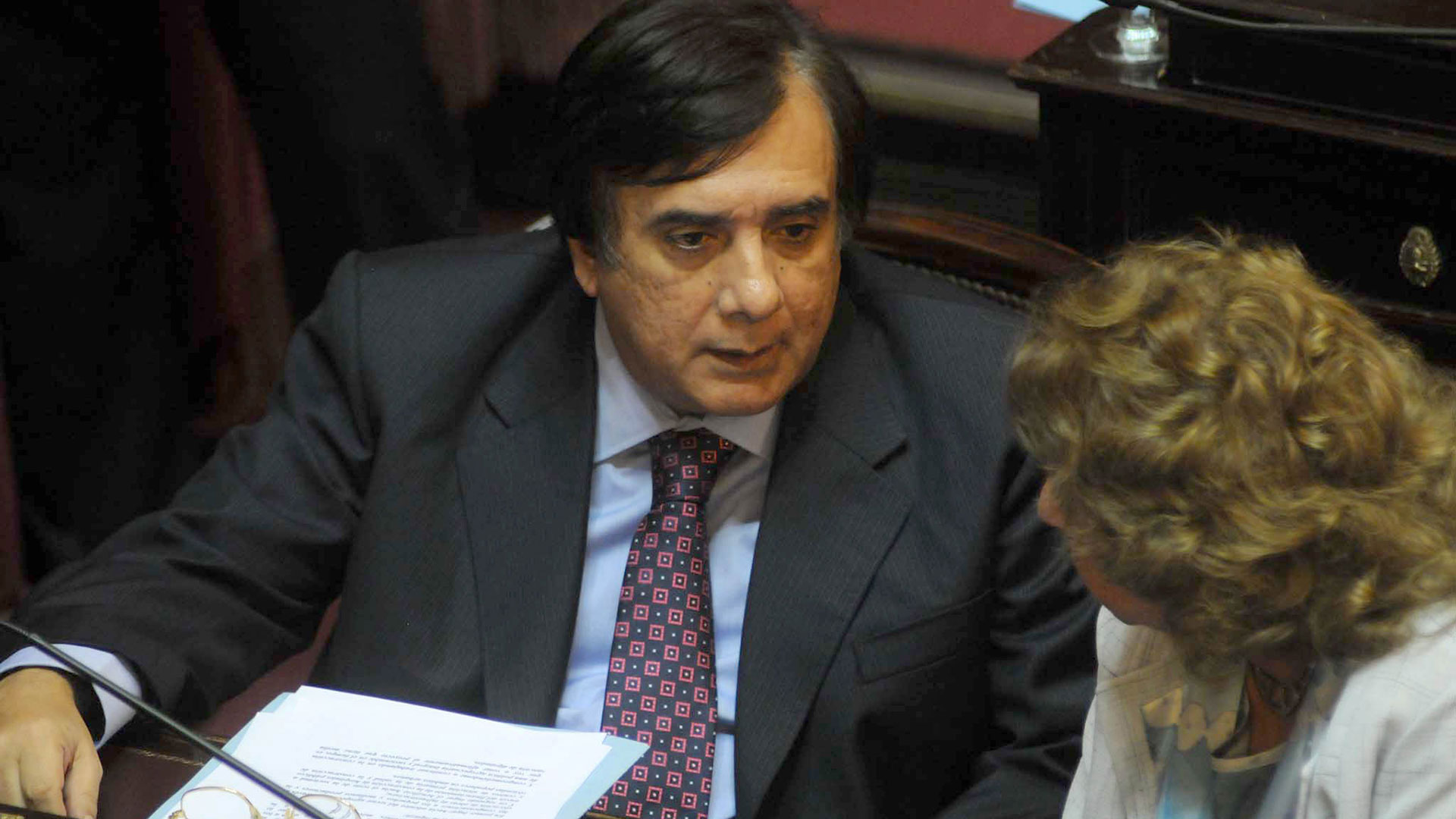 Ramón Saadi en sus tiempos como senador nacional por Catamarca (NA)