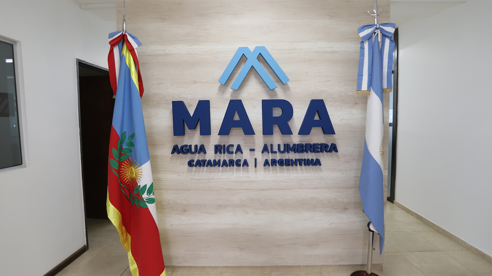 Las oficinas generales del Proyecto MARA se encuentran en la capital de Catamarca y todavía están en construcción