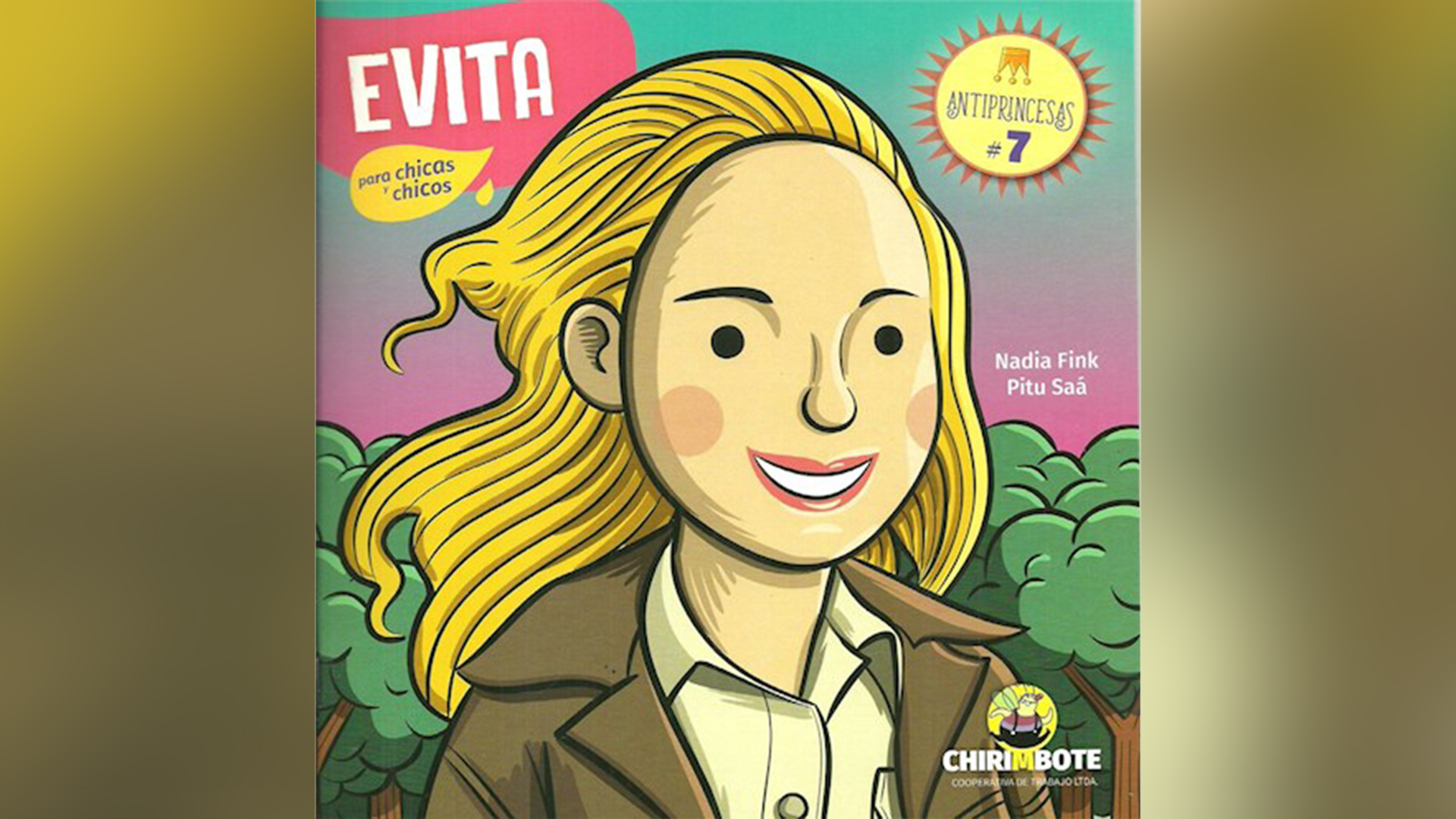 “Evita para chicas y chicos”, de Nadia Fink y Pitu Saá
