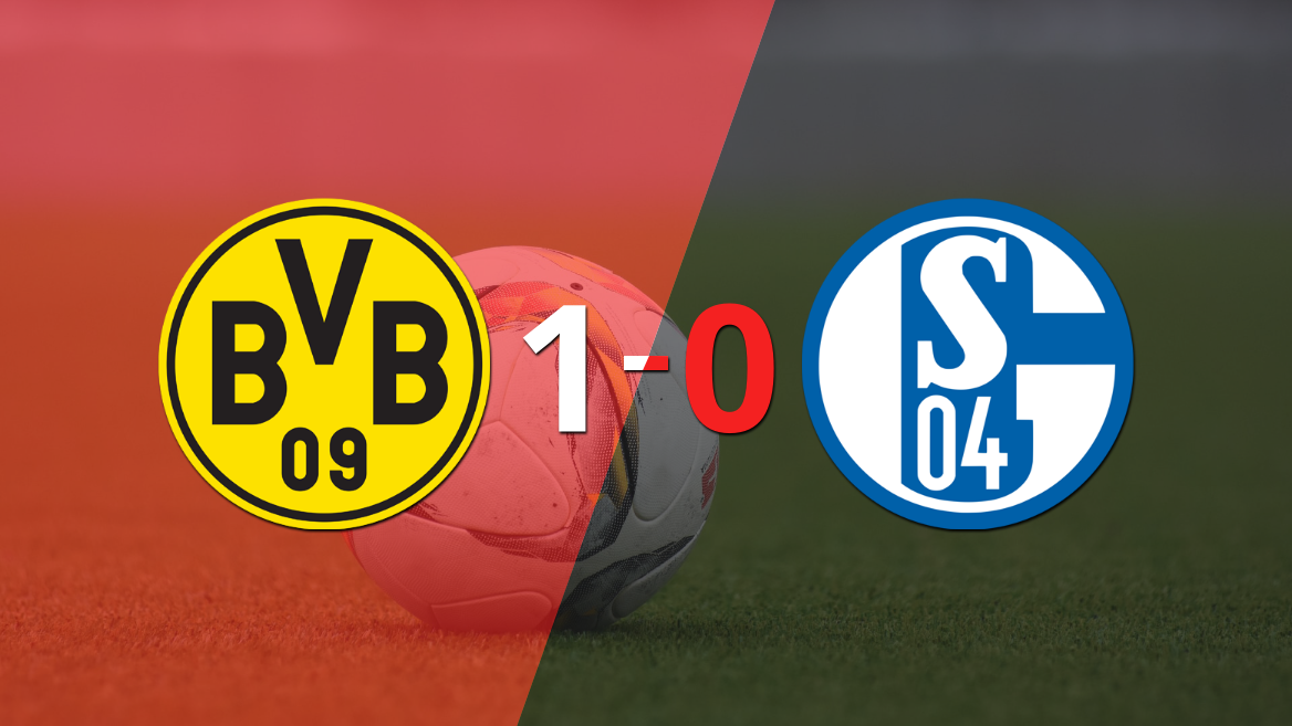 Borussia Dortmund aprovechó su localía y venció a Schalke 04