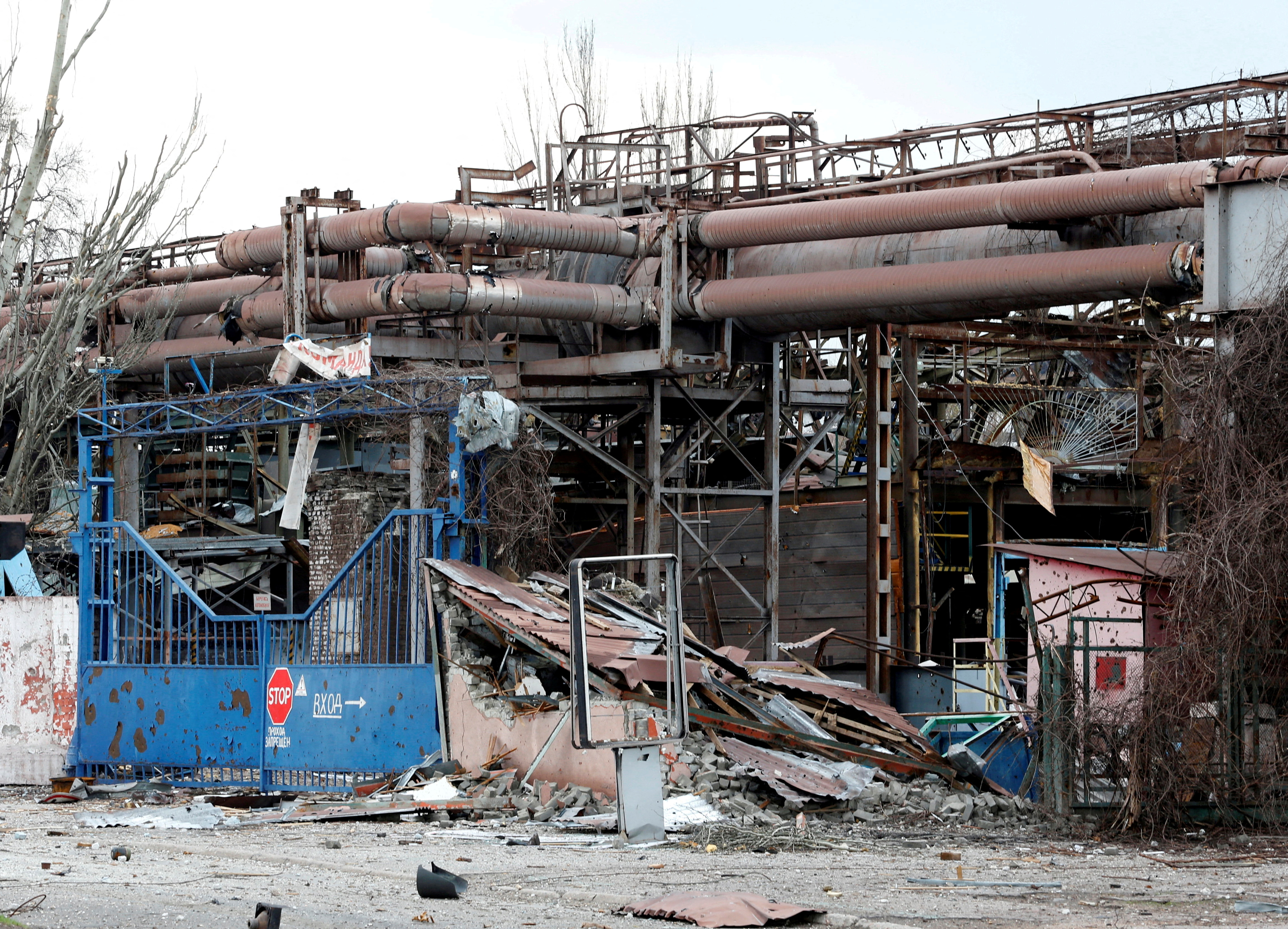 La destrucción en Mariupol (REUTERS/Alexander Ermochenko/Archivo)