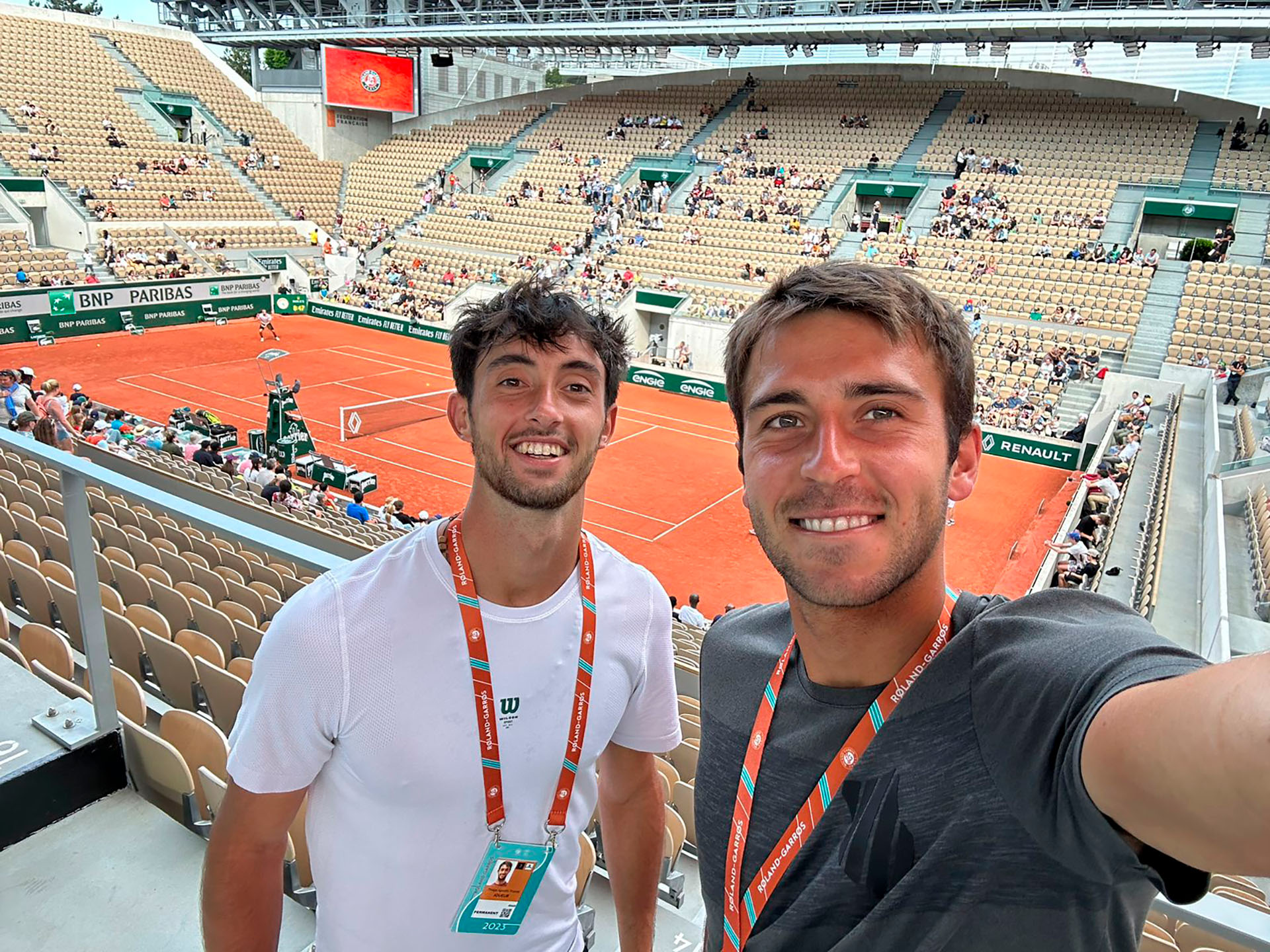 Thiago Tirante and Tomás Etcheverry, two Argentines who dream of making history at Roland Garros 