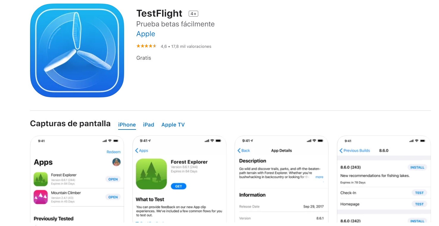 iOS test flight