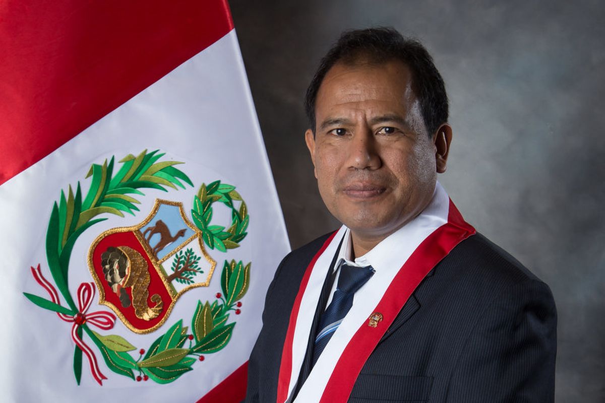 Edgar Tello, congressman from Peru Libre.  |  Photo: Congress of the Republic