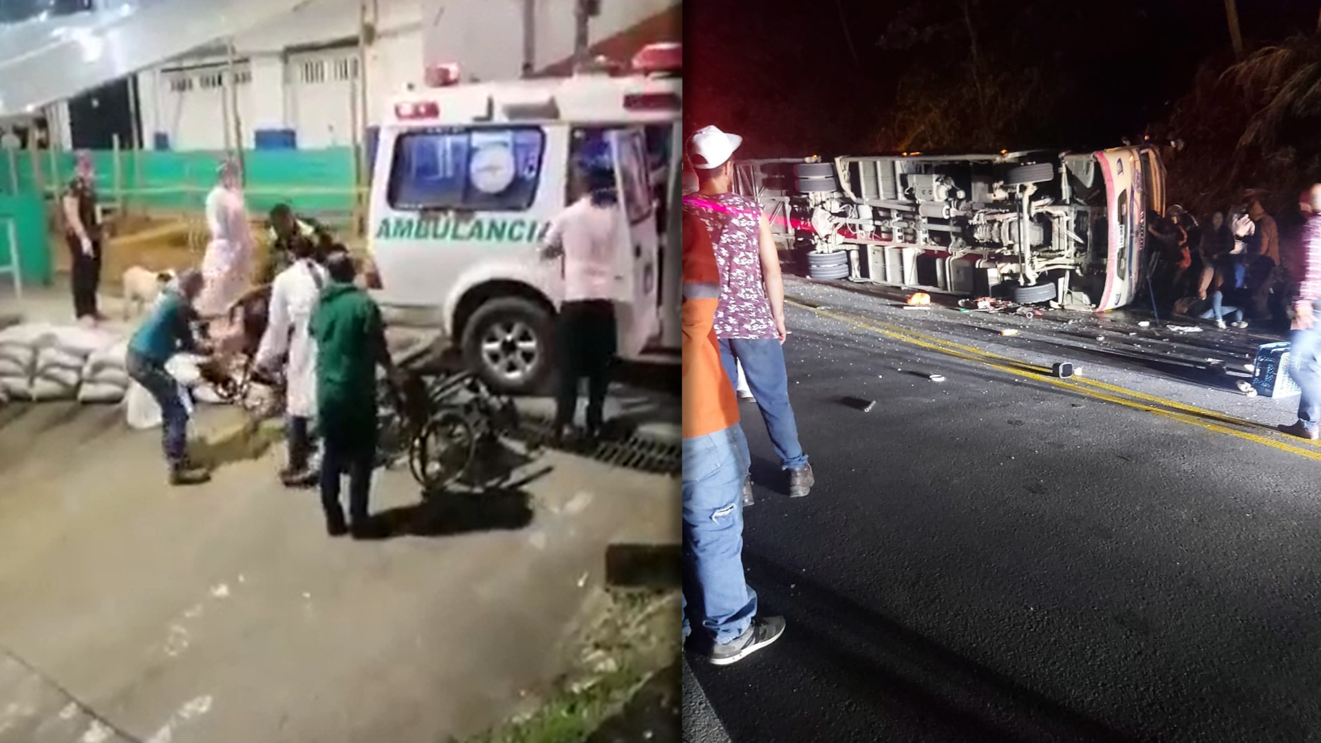 Videos: al menos unos 25 heridos y varios fallecidos dejó accidente de un bus intermunicipal en Apía (Risaralda)
